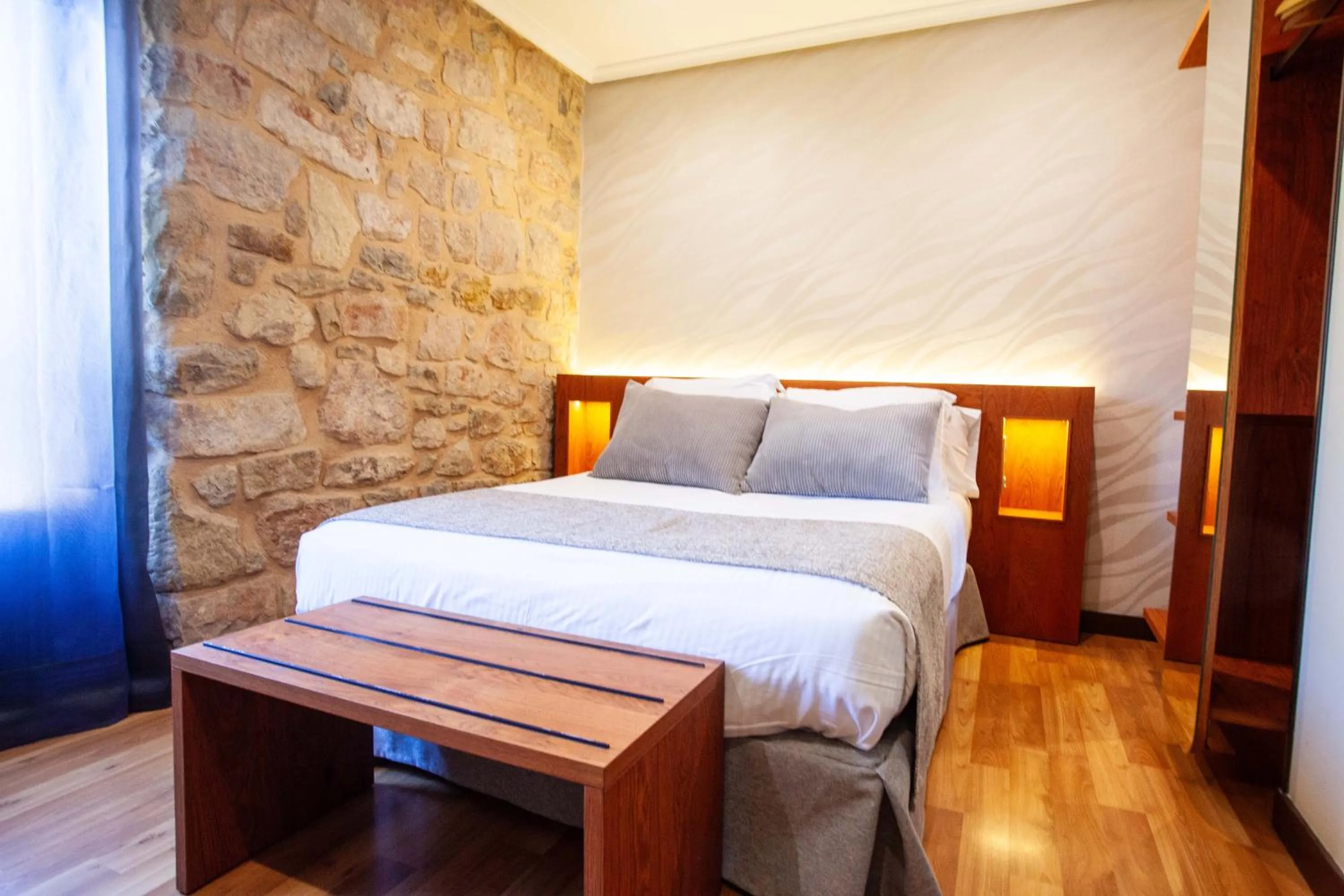 Bed in Hotel El Doncel