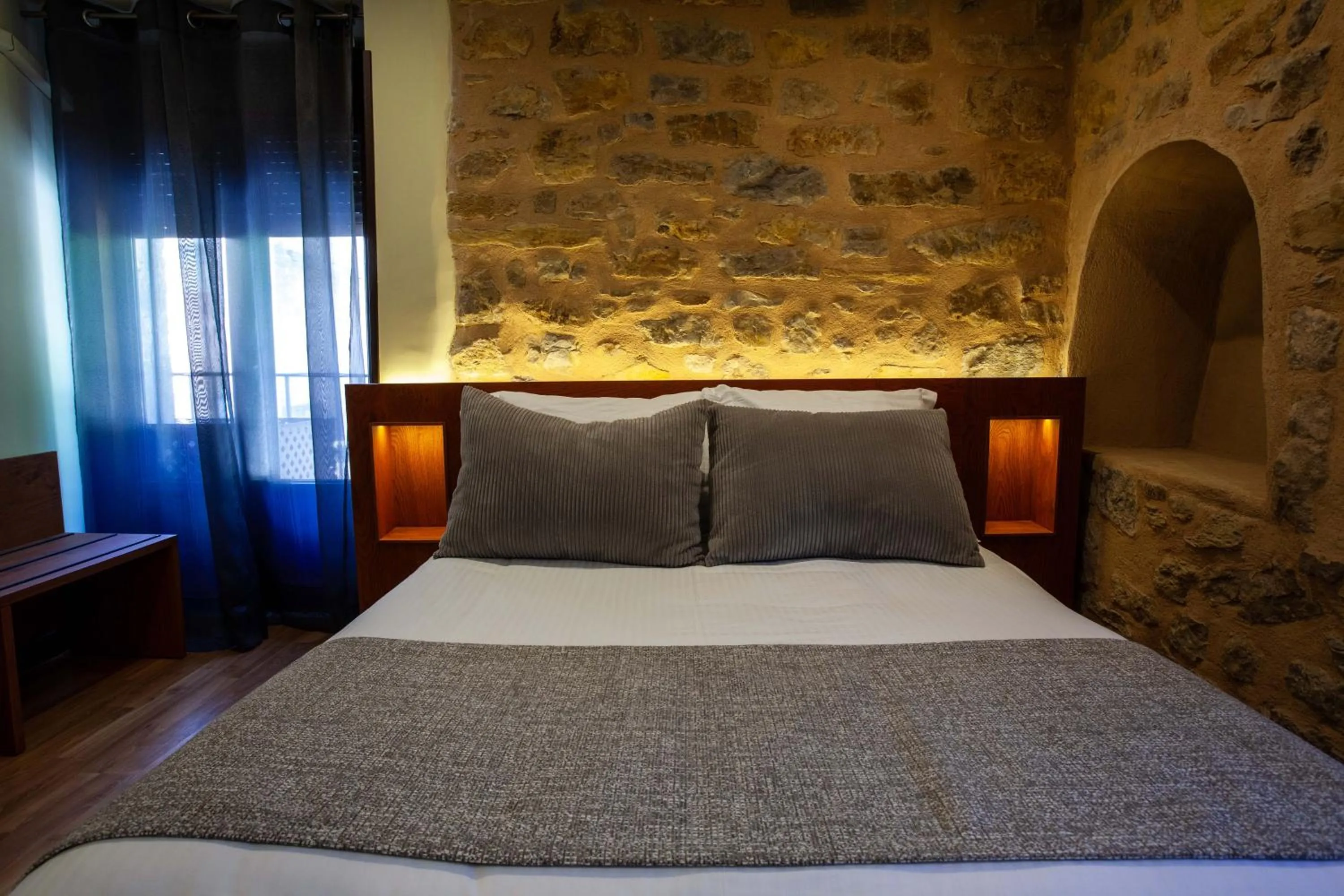 Bed in Hotel El Doncel