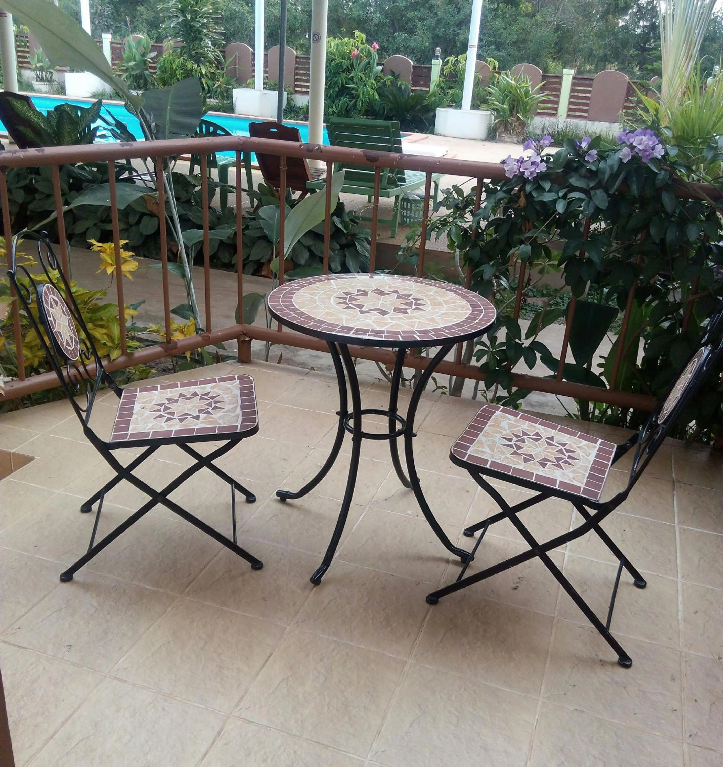 Balcony/Terrace in Peace Pool Resort