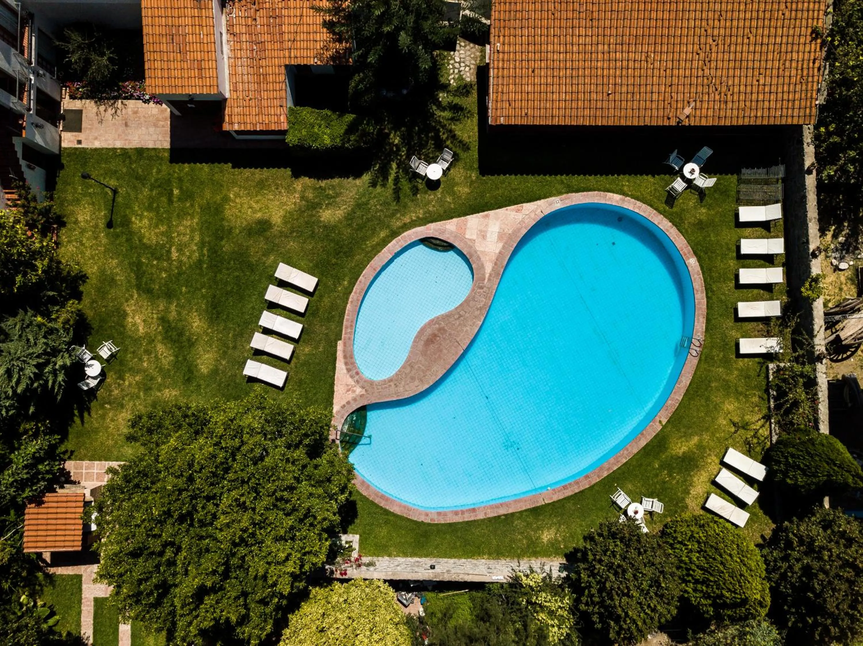 Bird's eye view in Hotel Asturias