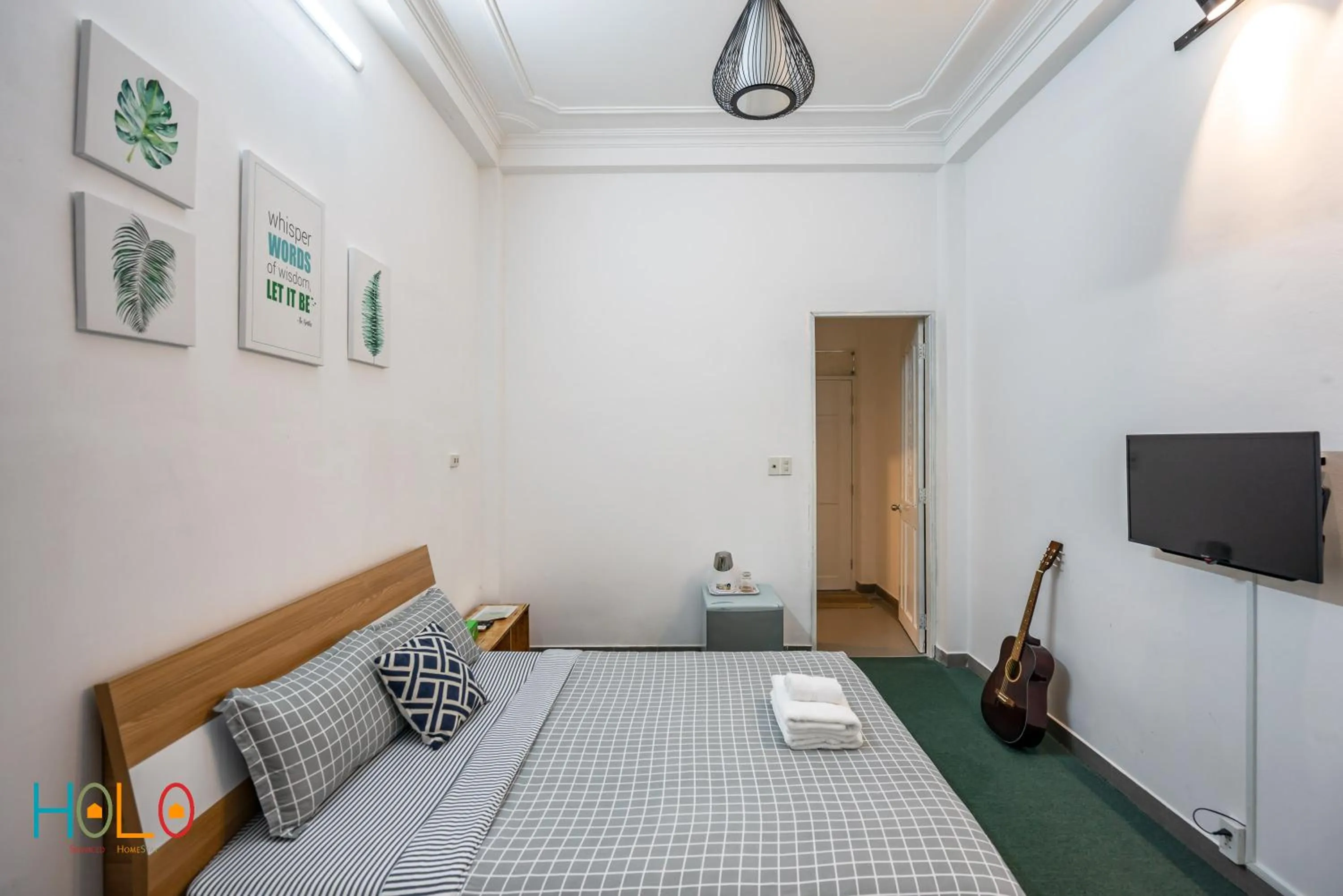 Bed in HoLo Fairy House Saigon - Serviced Homestay