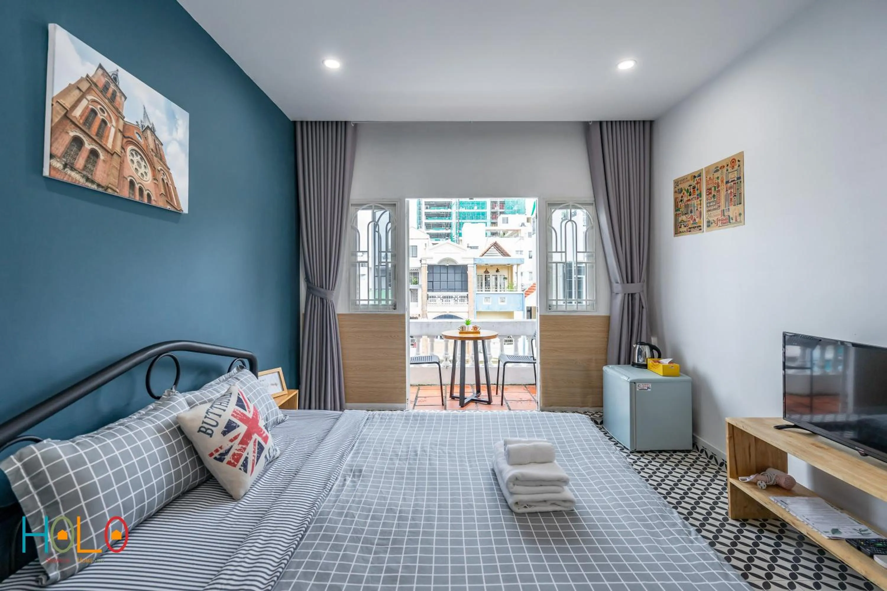 Bed in HoLo Fairy House Saigon - Serviced Homestay