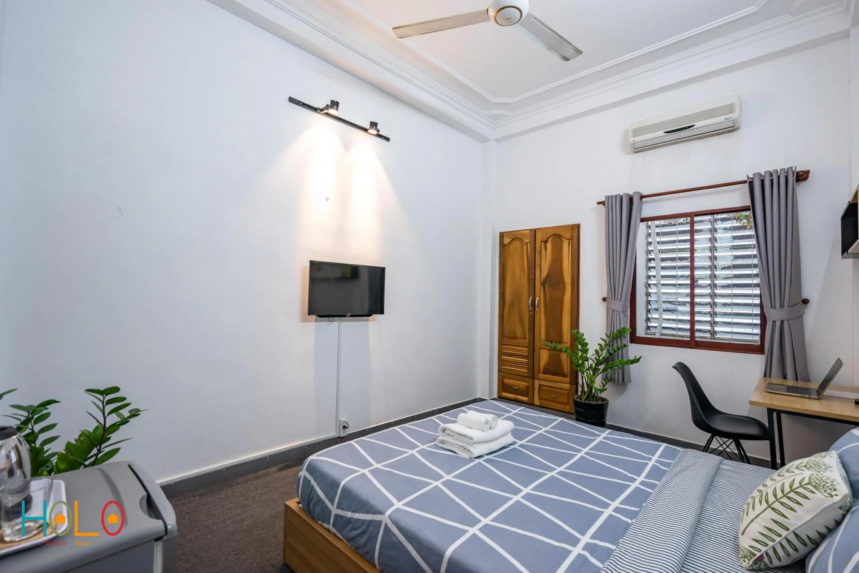 Bed in HoLo Fairy House Saigon - Serviced Homestay