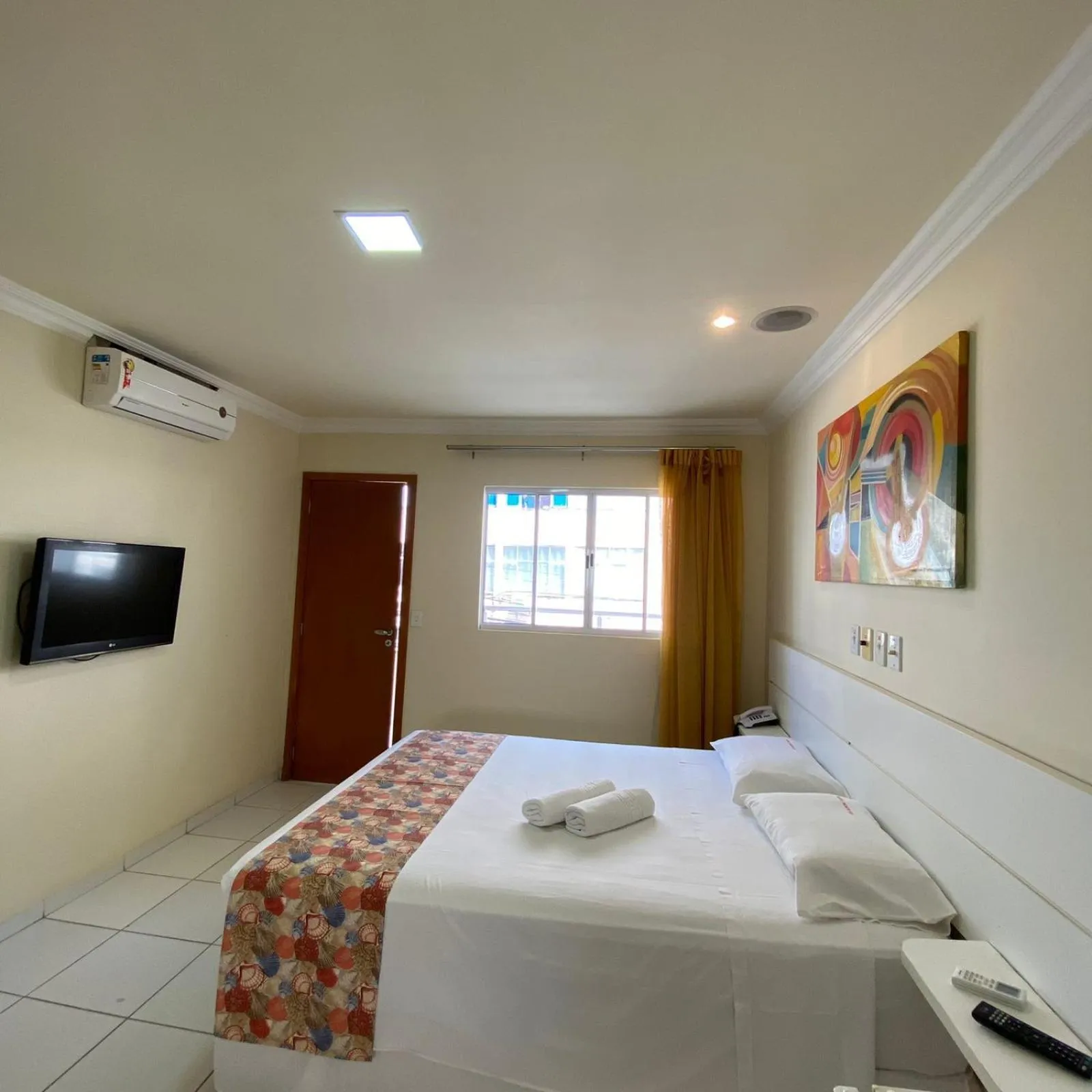 Bed in Hotel Monte Rei