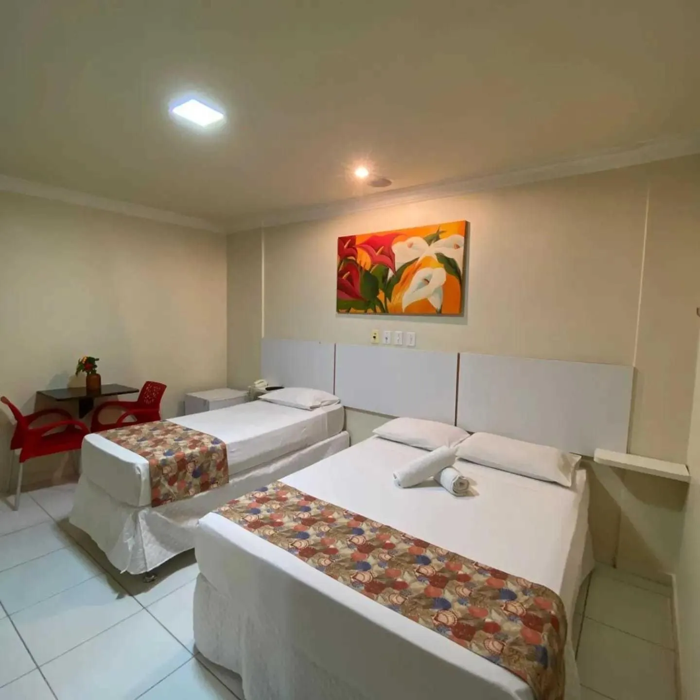 Bed in Hotel Monte Rei