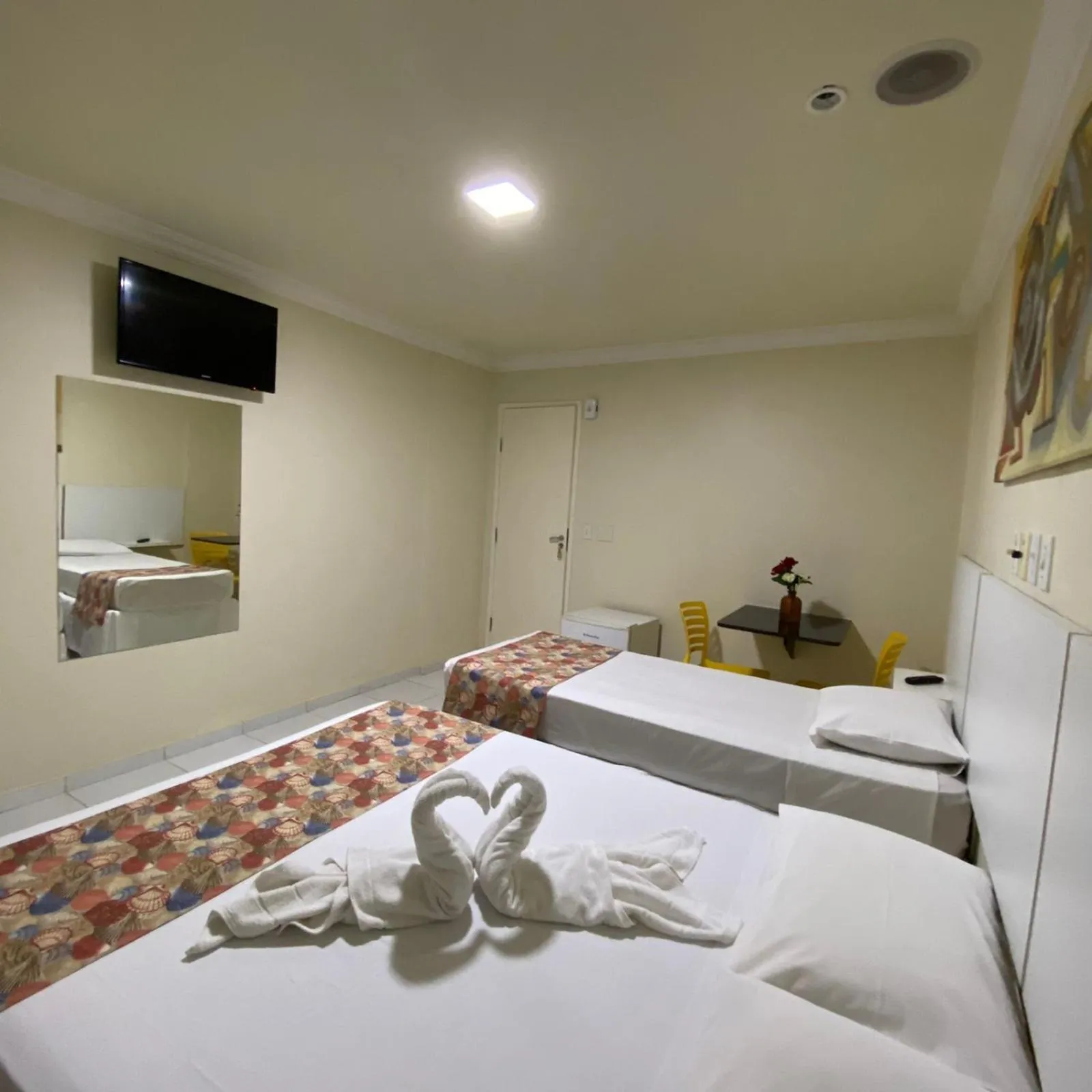 Bed in Hotel Monte Rei