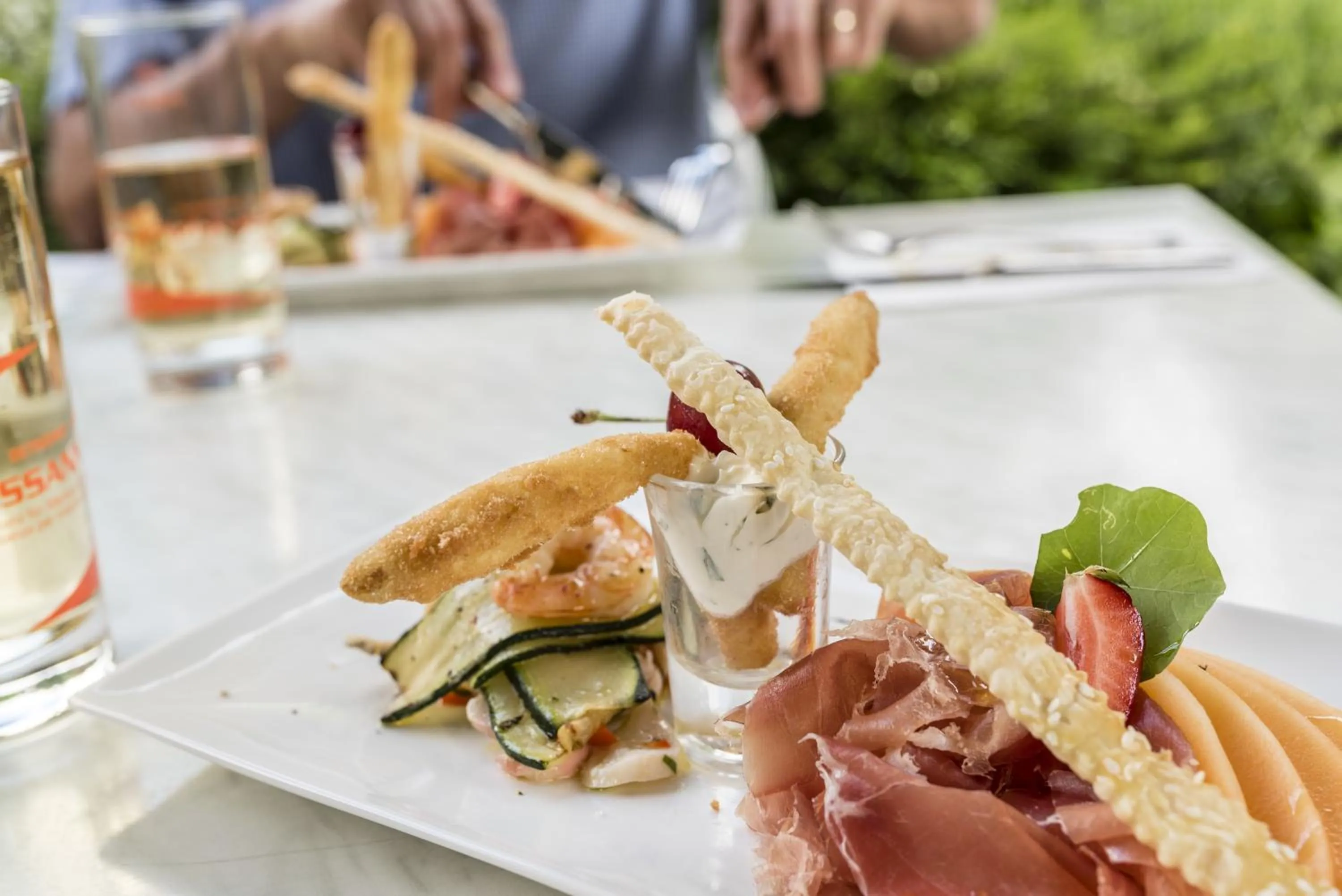 Food close-up in Hotel Lener