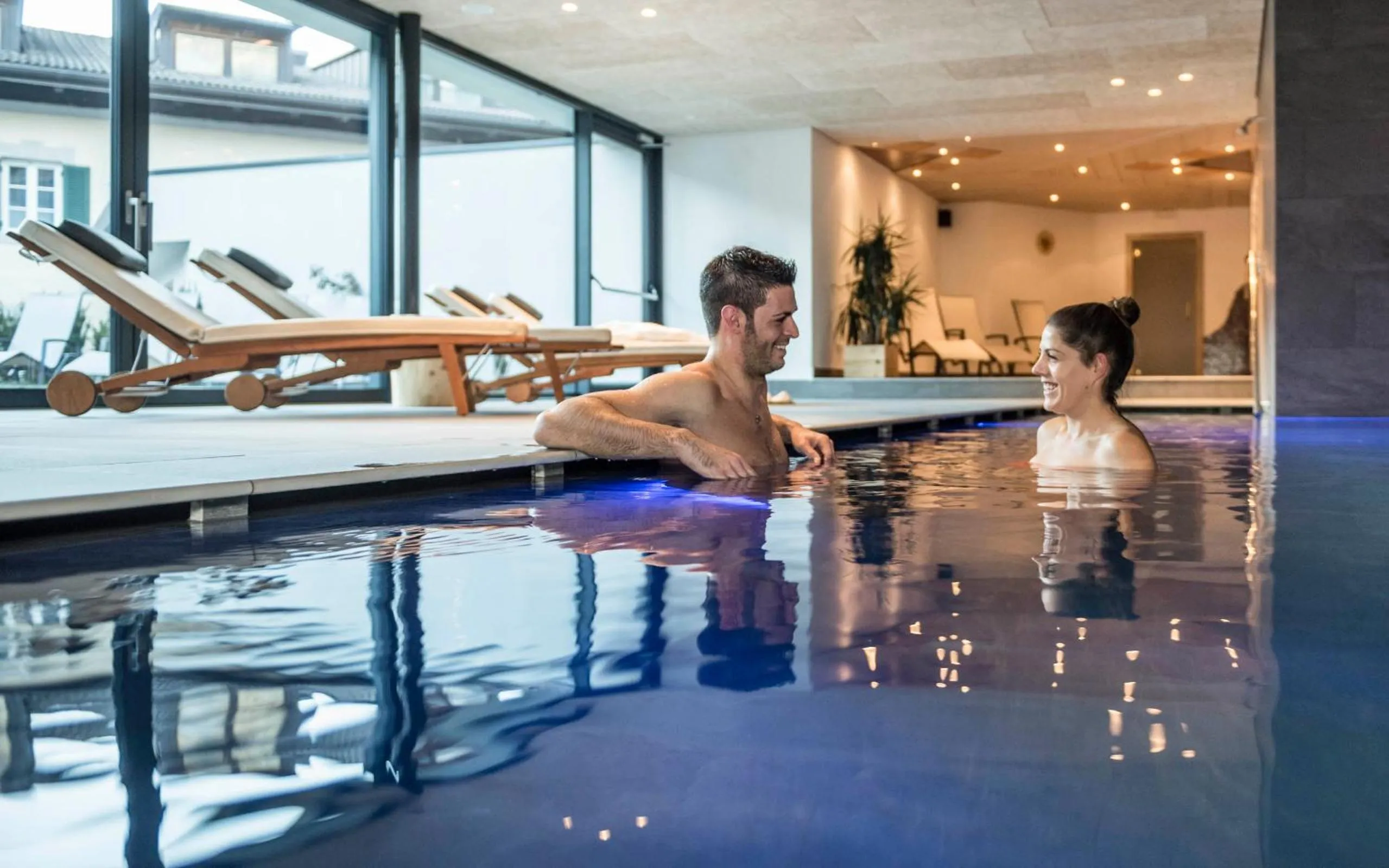 Swimming pool in Hotel Lener