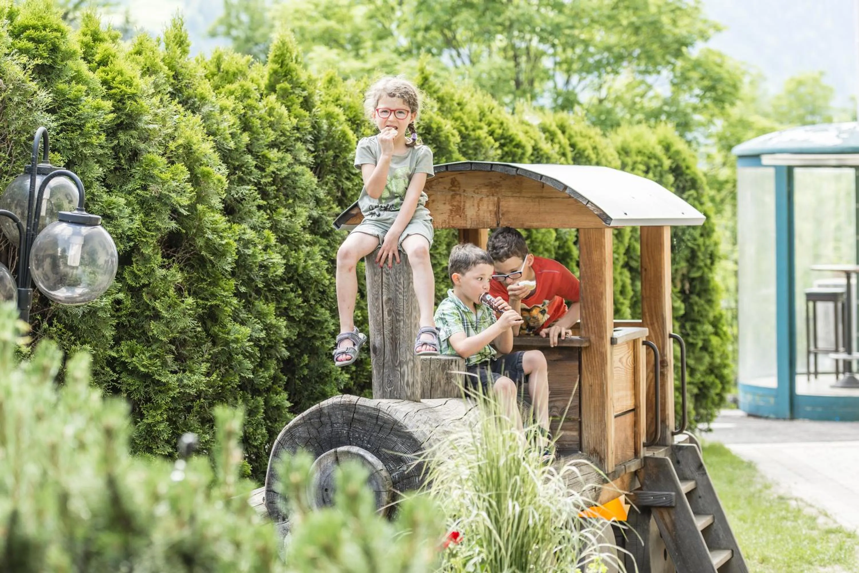 Garden in Hotel Lener