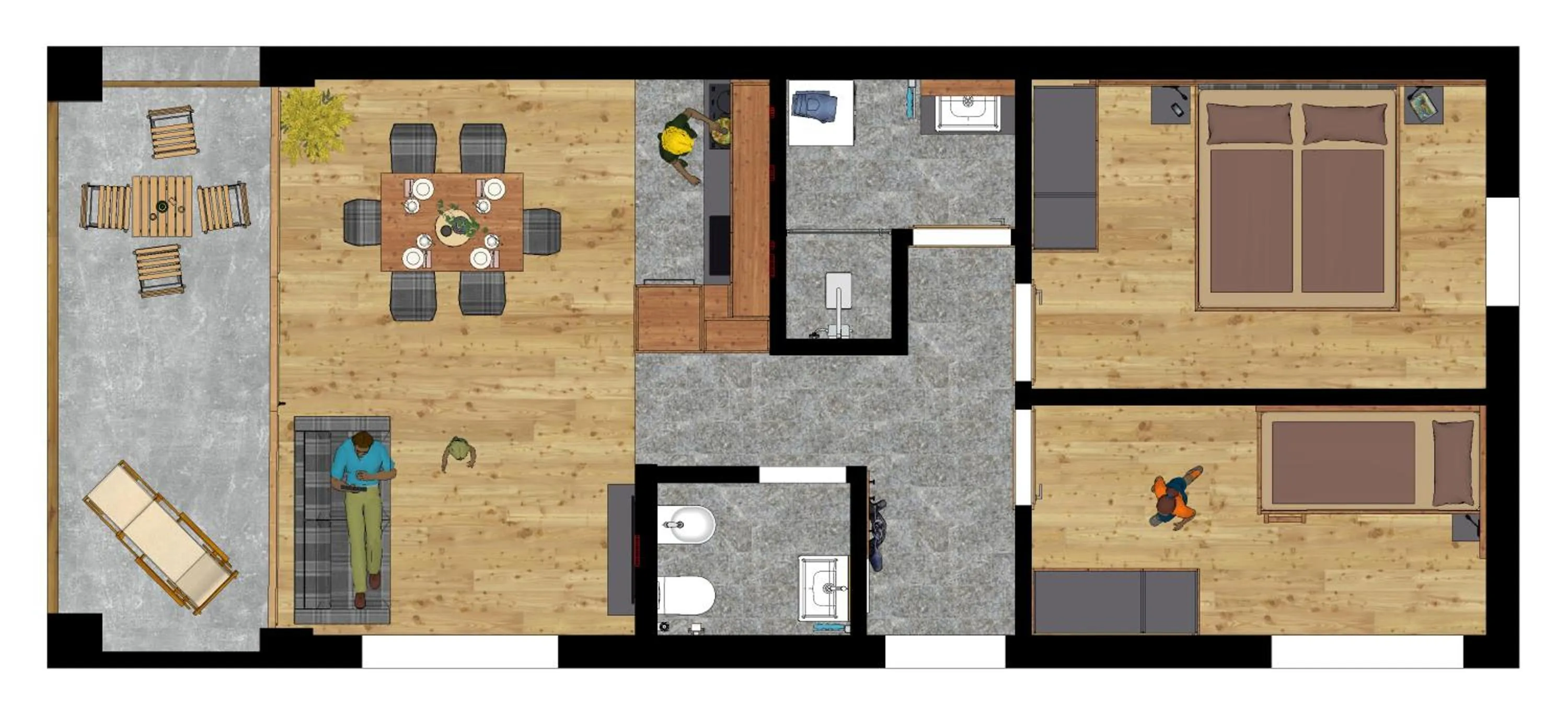 Decorative detail in Hotel Lener