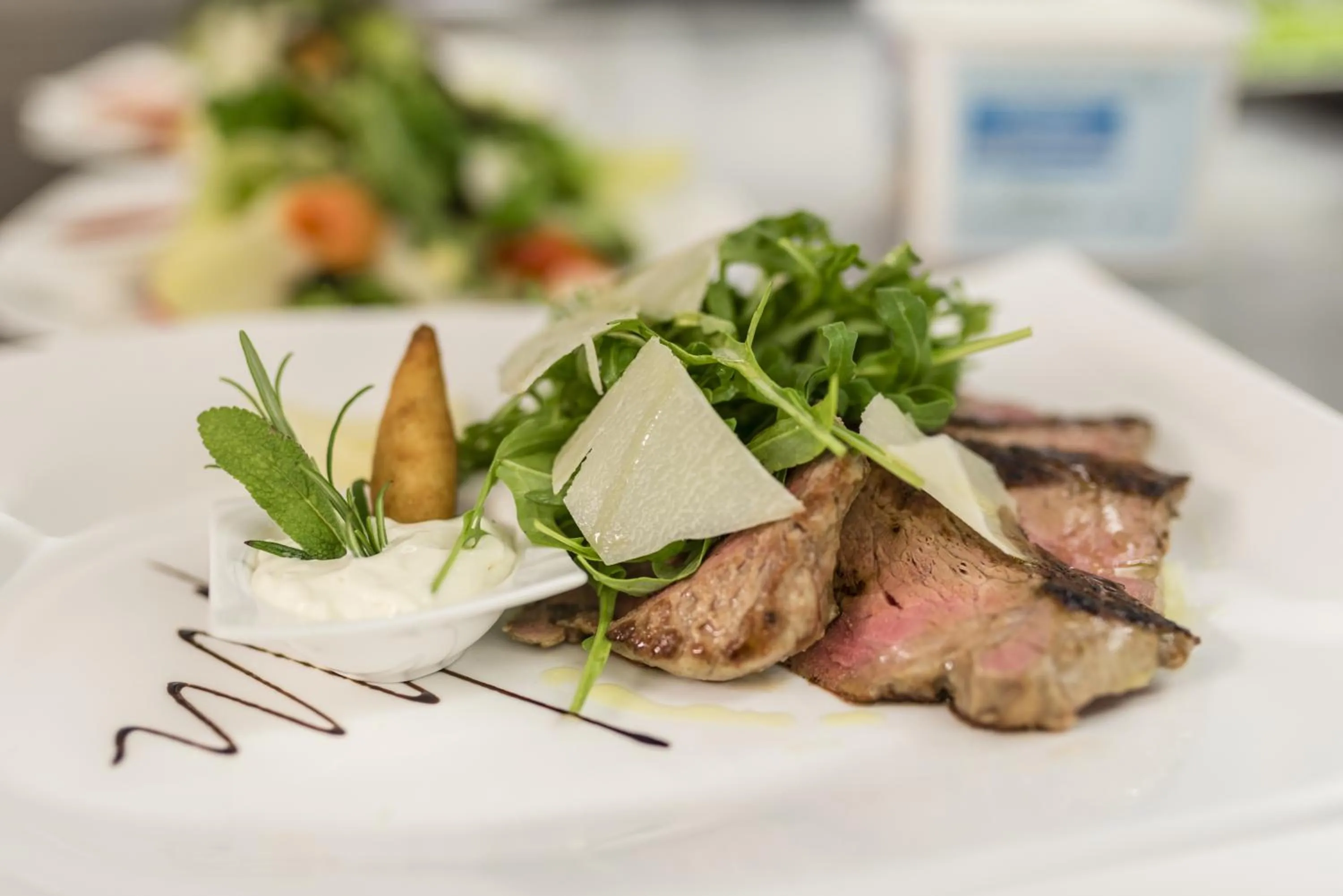 Food close-up in Hotel Lener