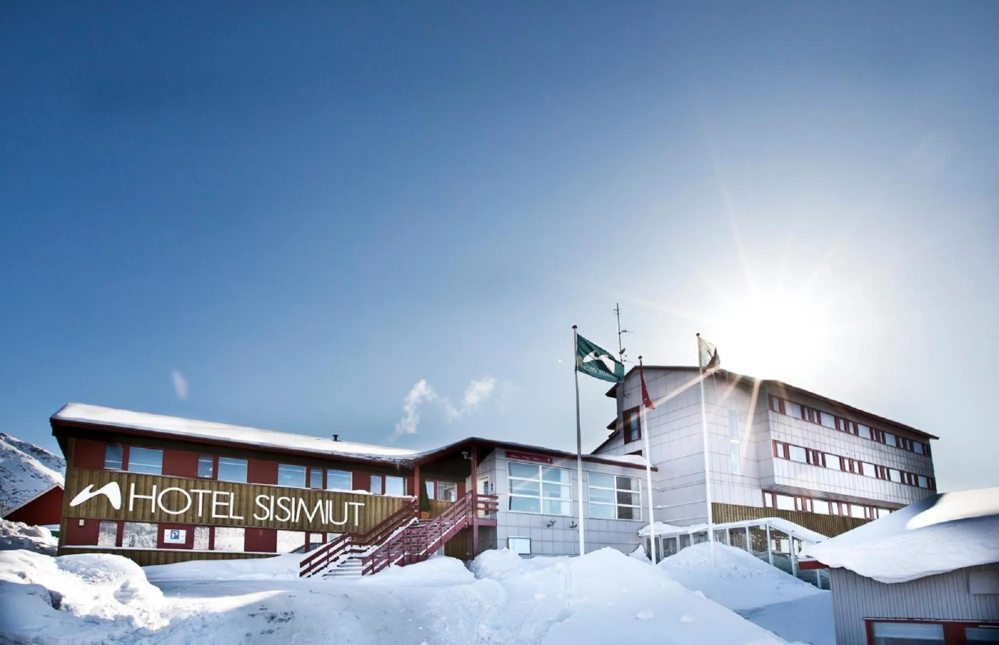 Facade/entrance in Hotel Sisimiut & Tours