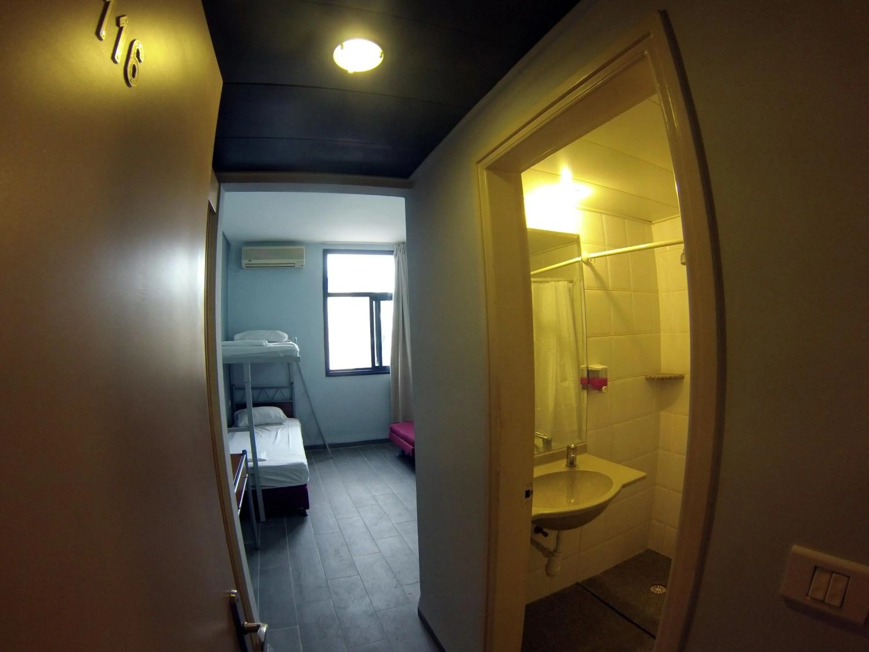 Bathroom in Tiberias Hostel