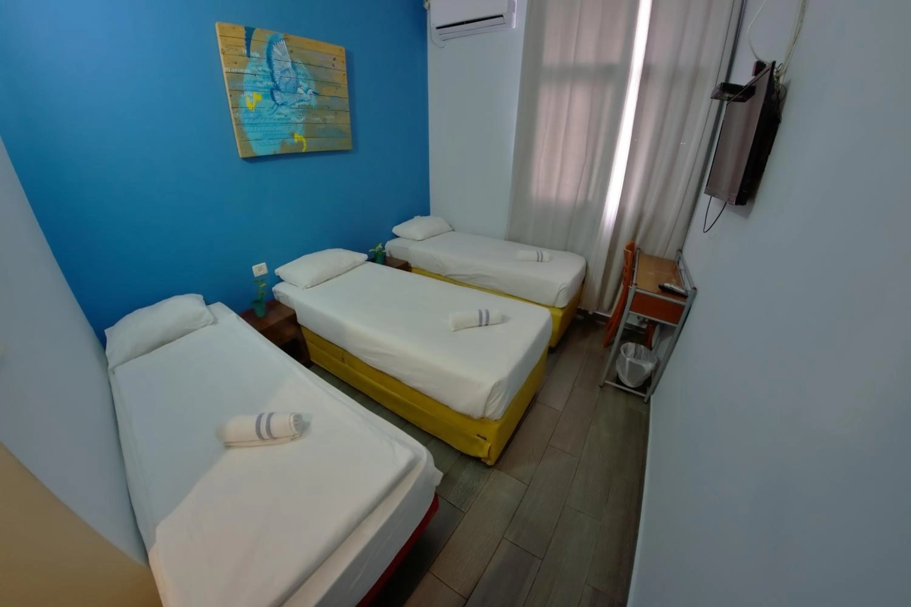 TV and multimedia, Bed in Tiberias Hostel
