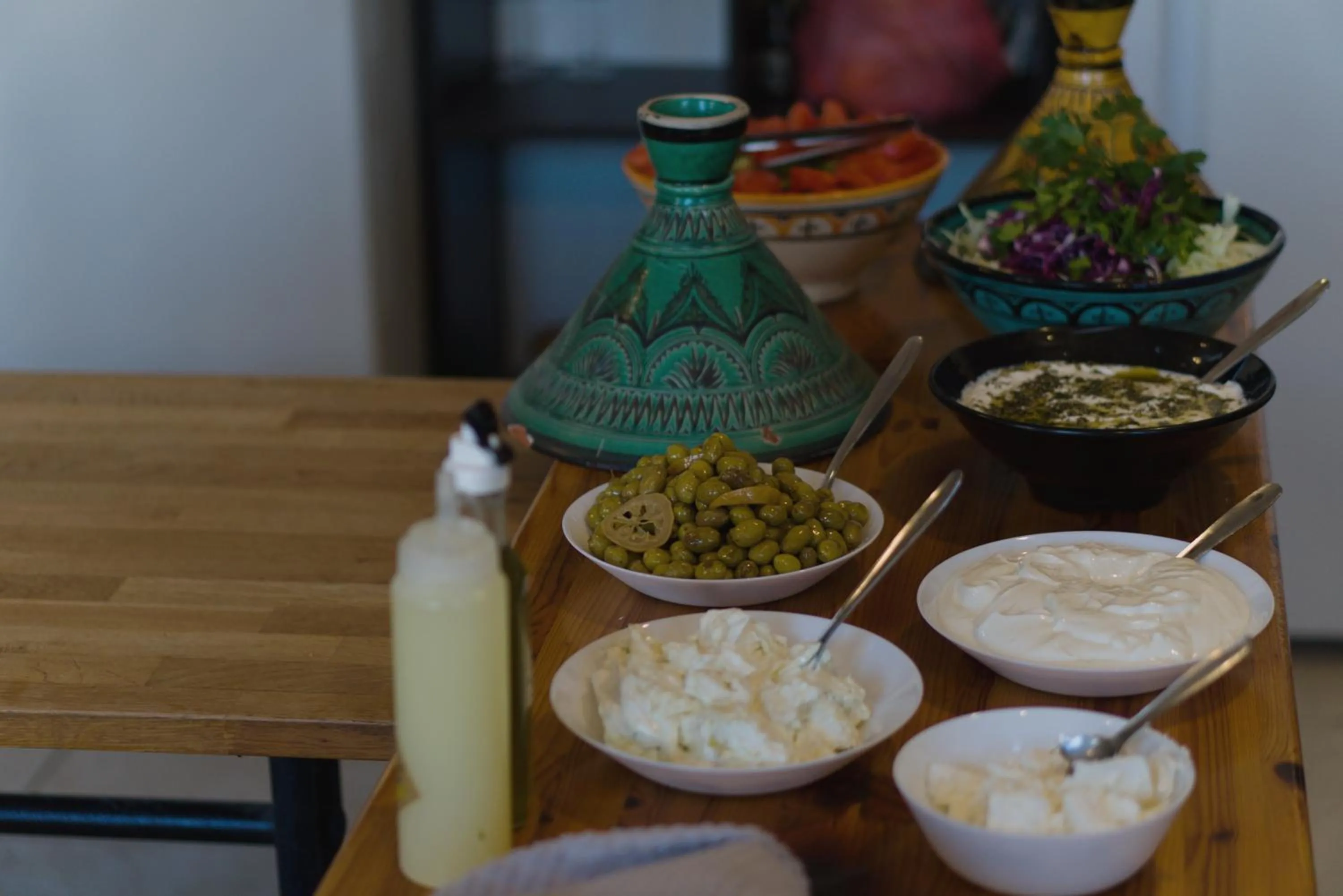Food and drinks in Tiberias Hostel