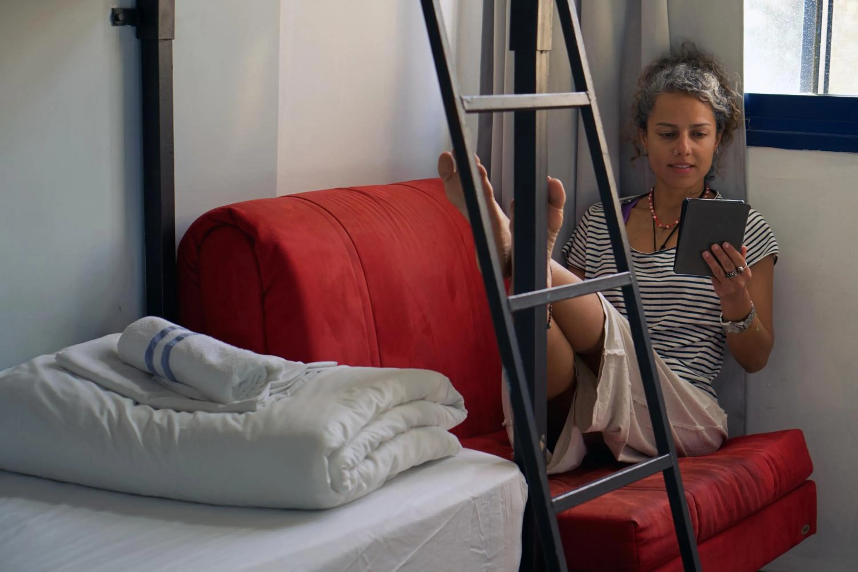 People, Bed in Tiberias Hostel