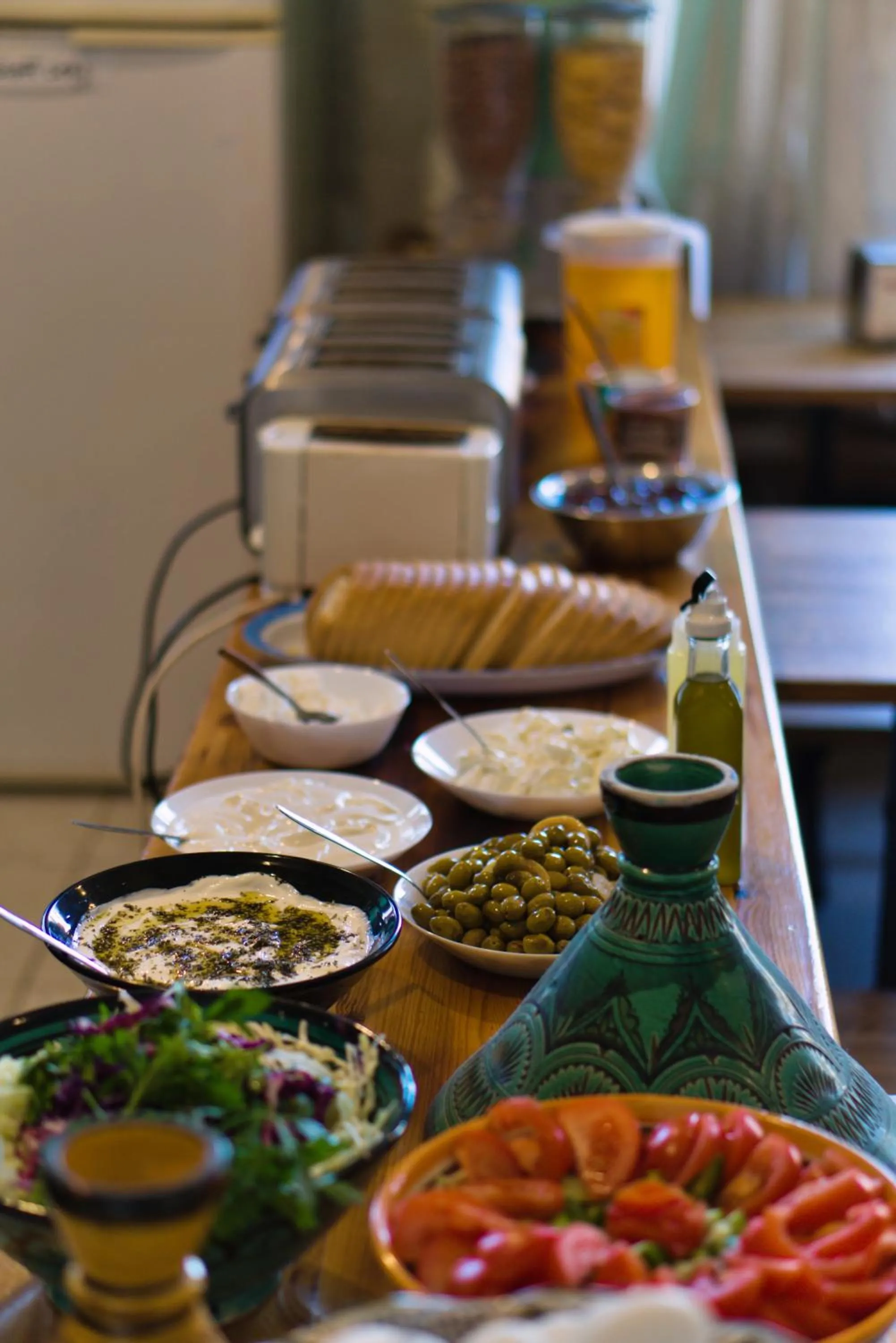 Food in Tiberias Hostel