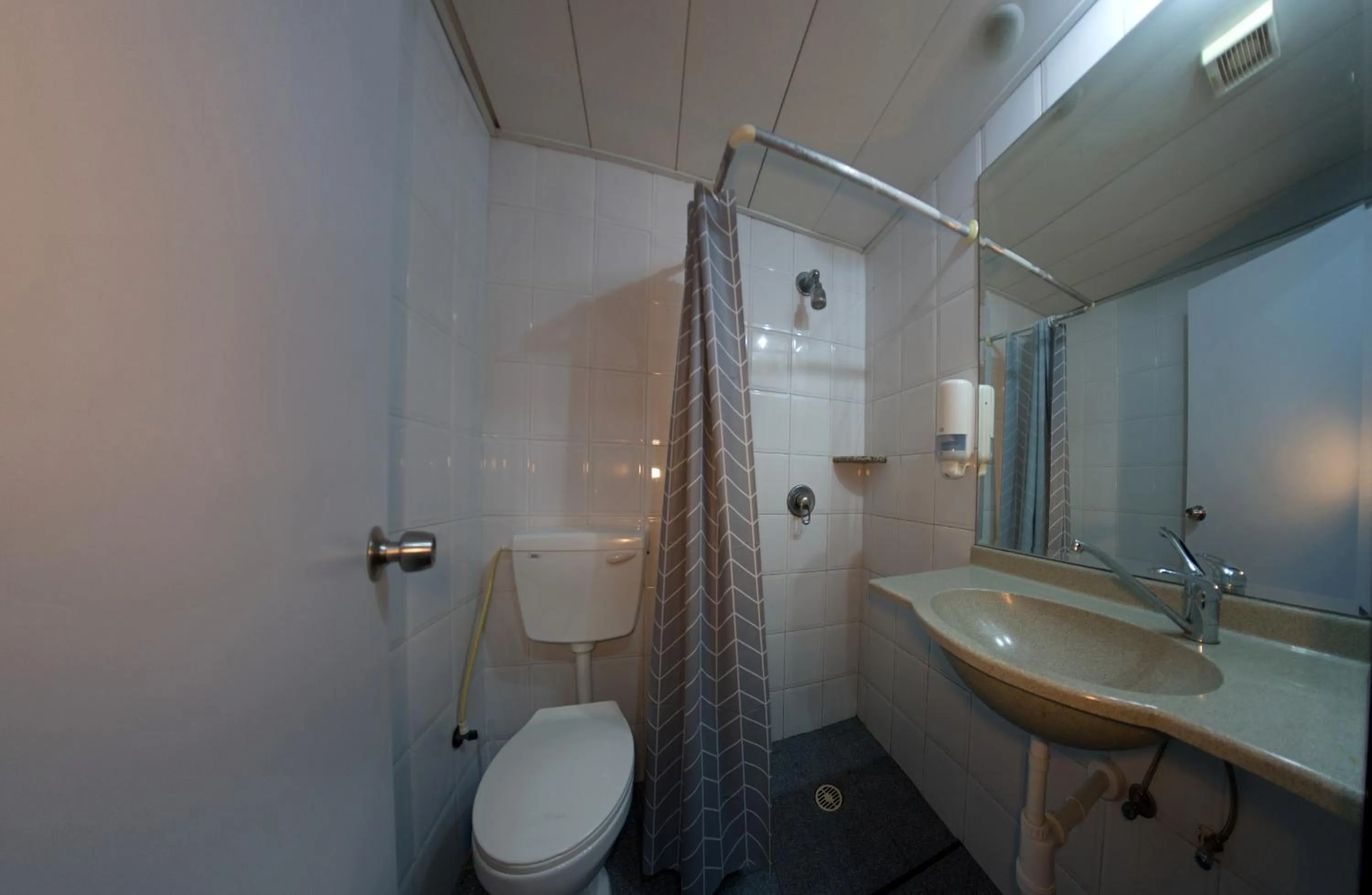 Shower in Tiberias Hostel