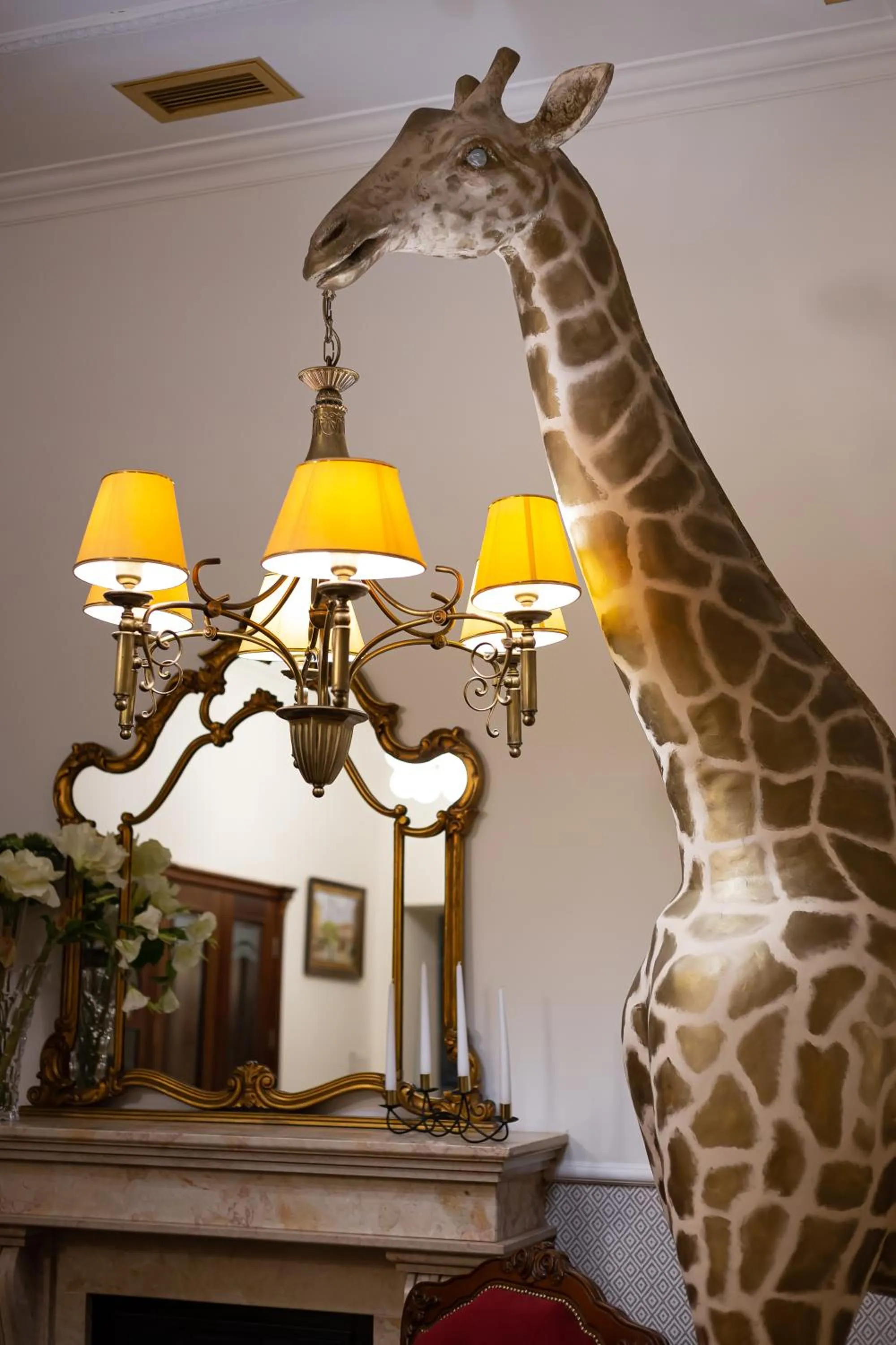 Decorative detail in Chopin Hotel