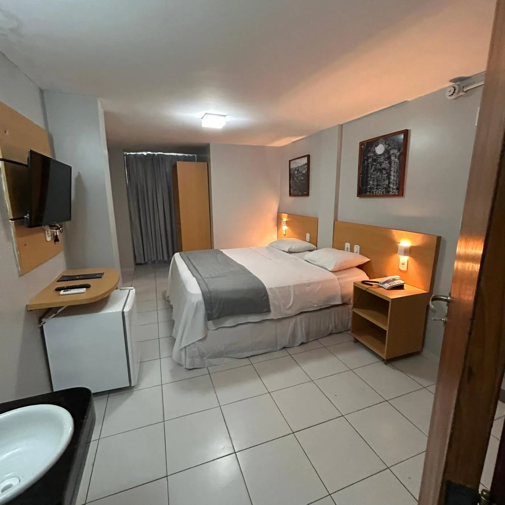 Bed in Absolutte Hotel