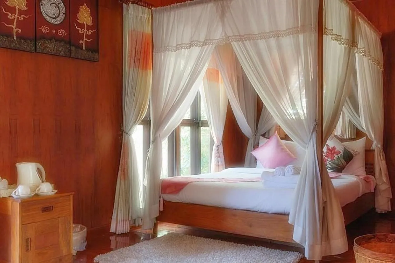 Bed in Banviewnam Camping & Resort