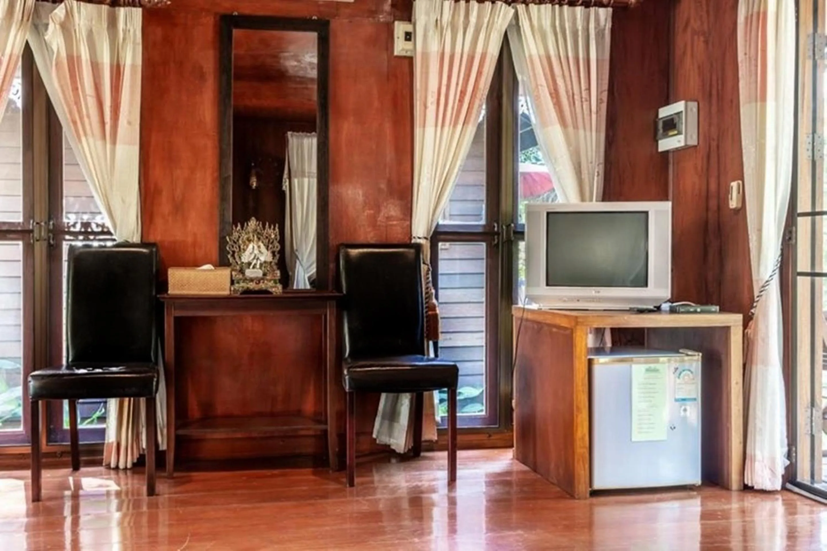 Seating area in Banviewnam Camping & Resort