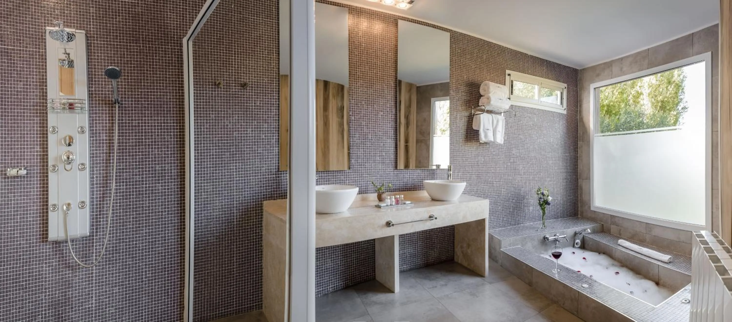 Bathroom in Villa Mansa