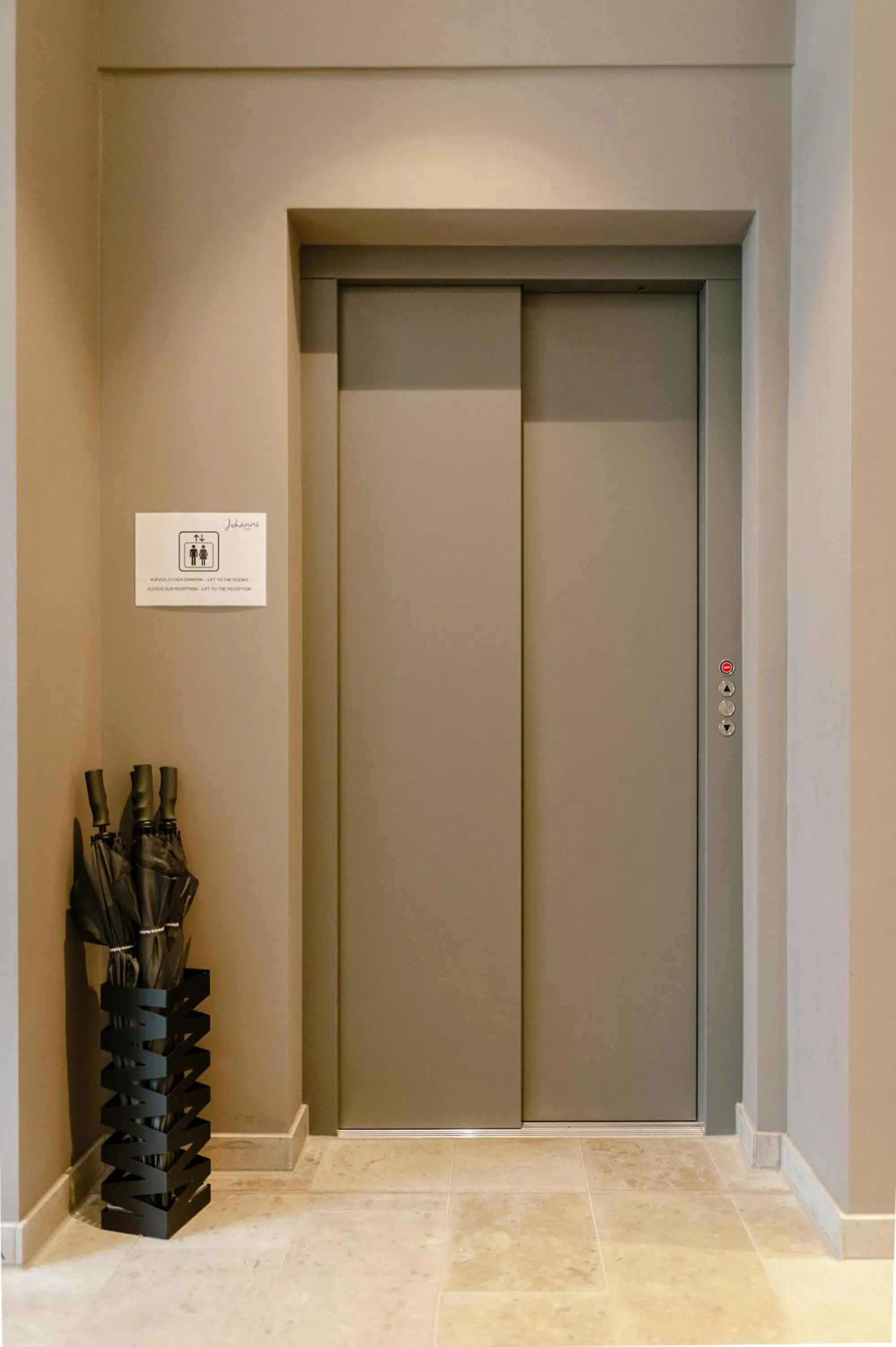 Facility for disabled guests in Hotel Johanns