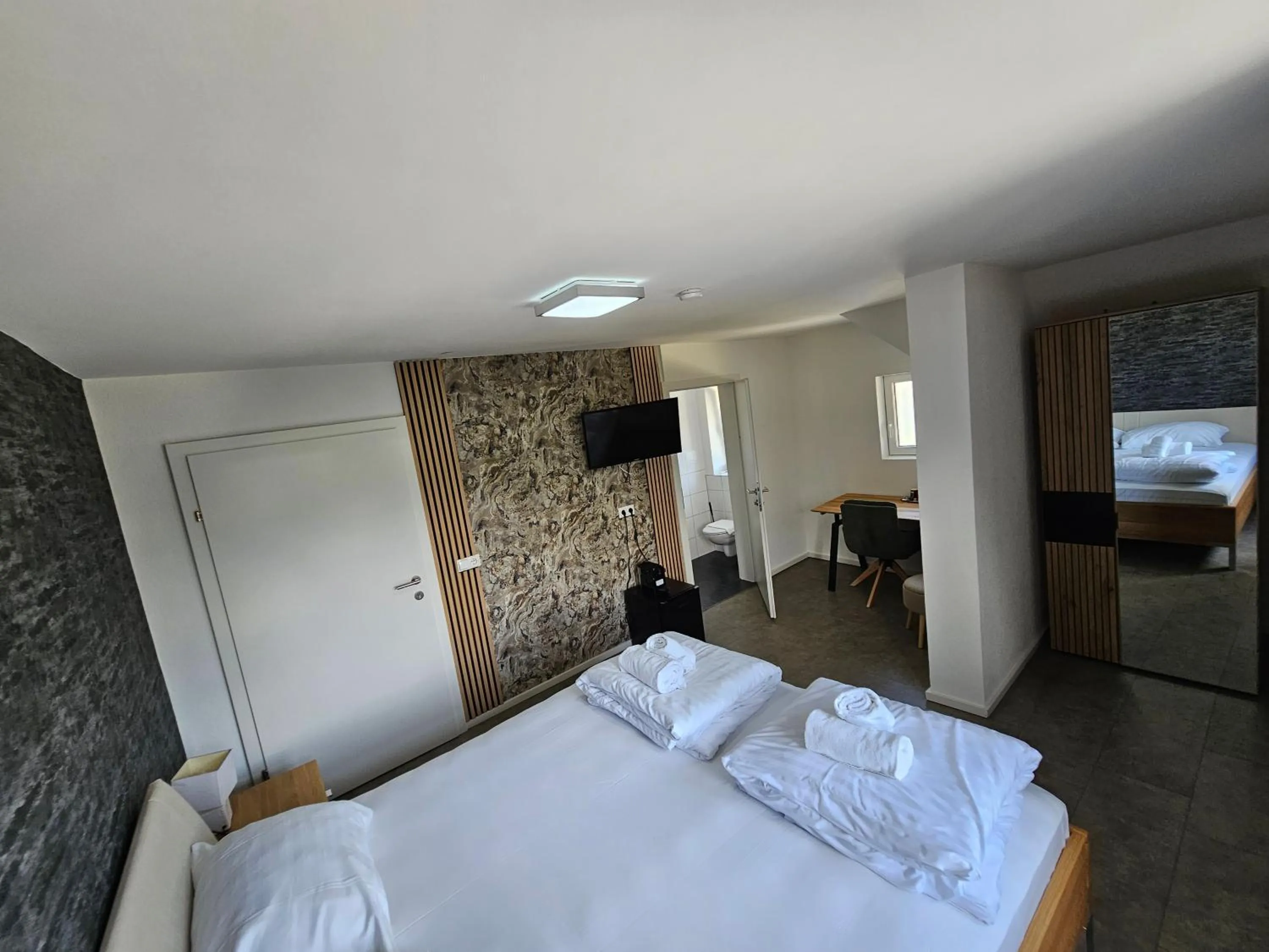 Bed in Gasthaus Sofram