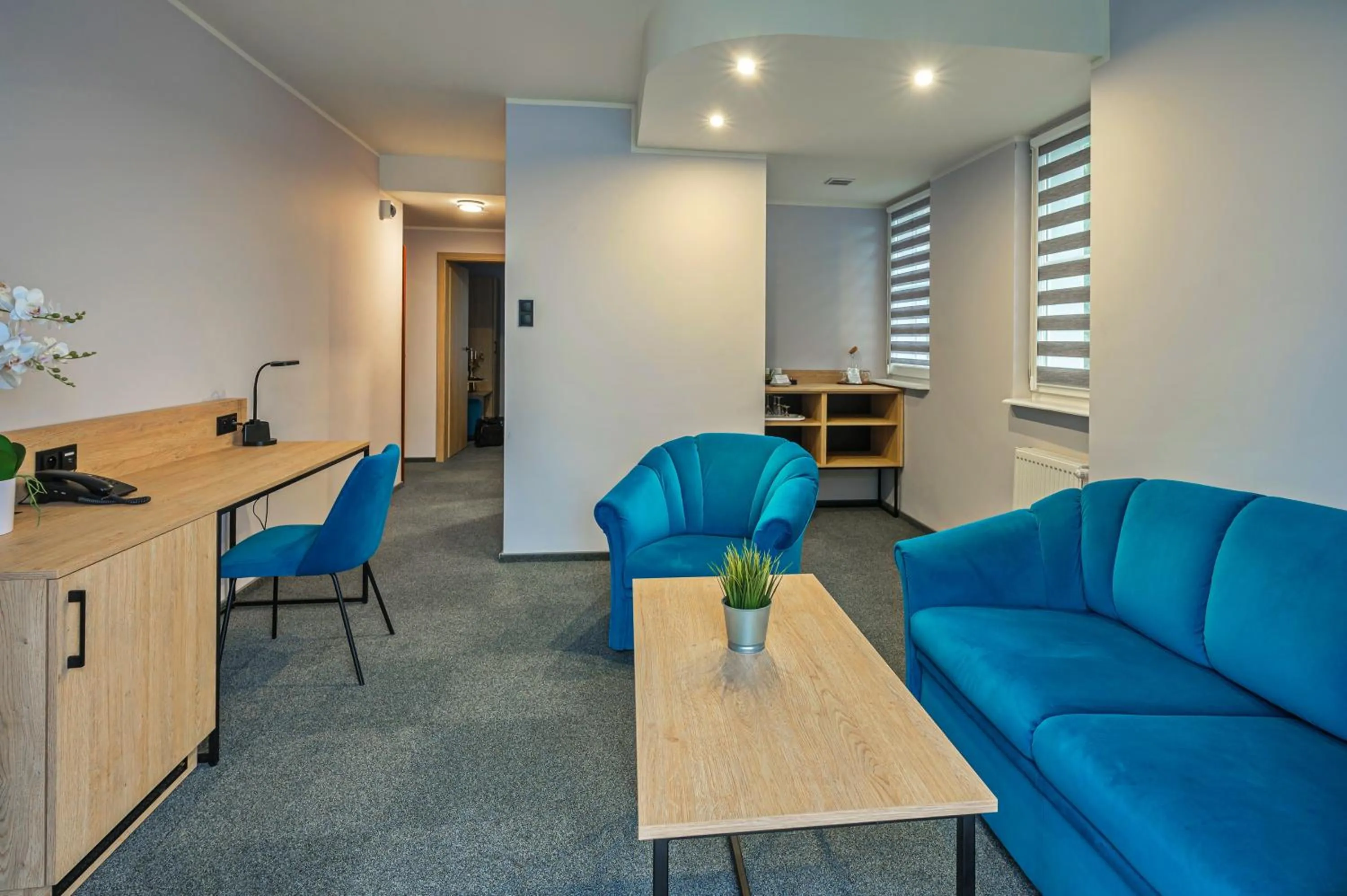 Seating area in Hotel Pietrak