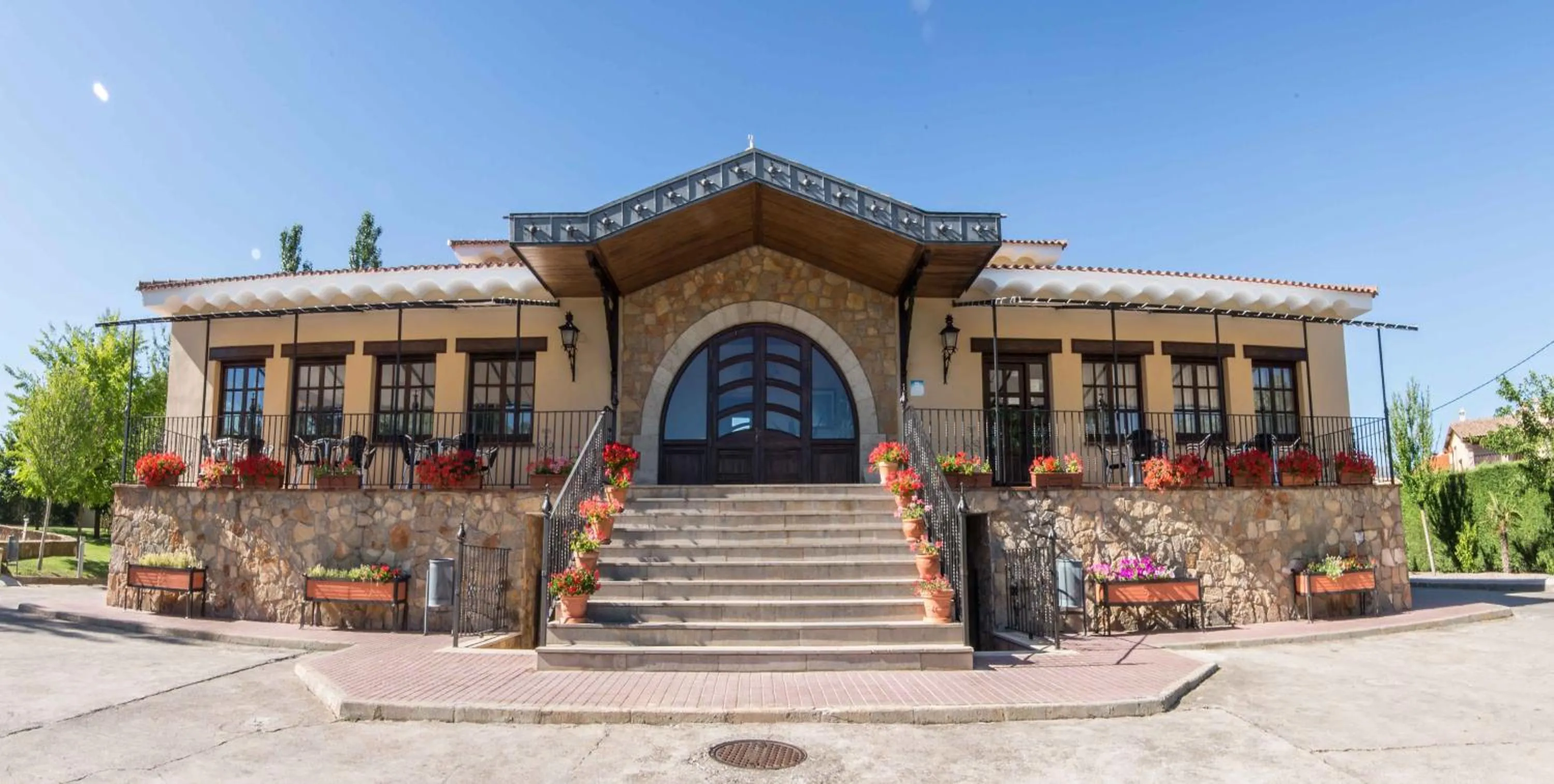 Property building in Hotel de Montaña Rubielos