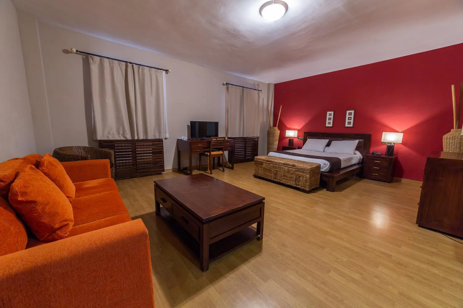 Photo of the whole room, Bed in Hotel de Montaña Rubielos