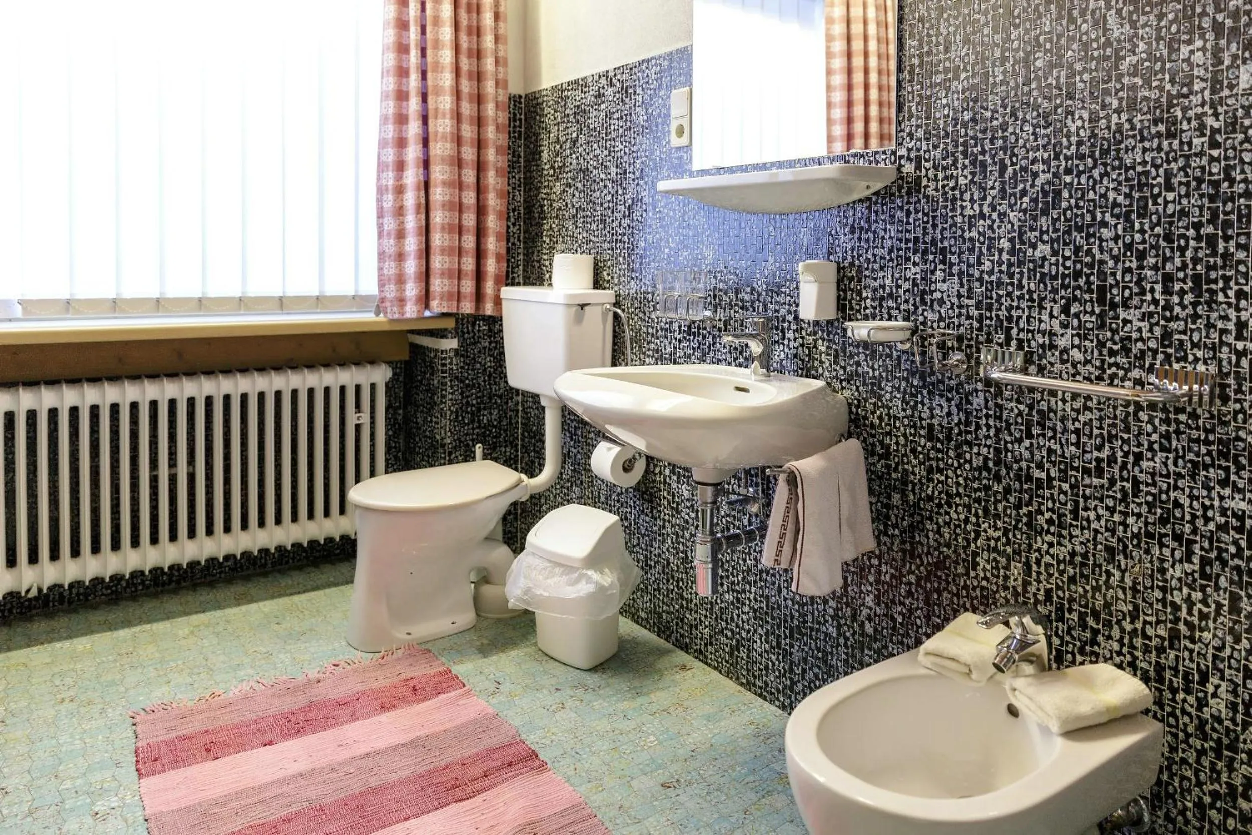 Bathroom in Hotel Bergland