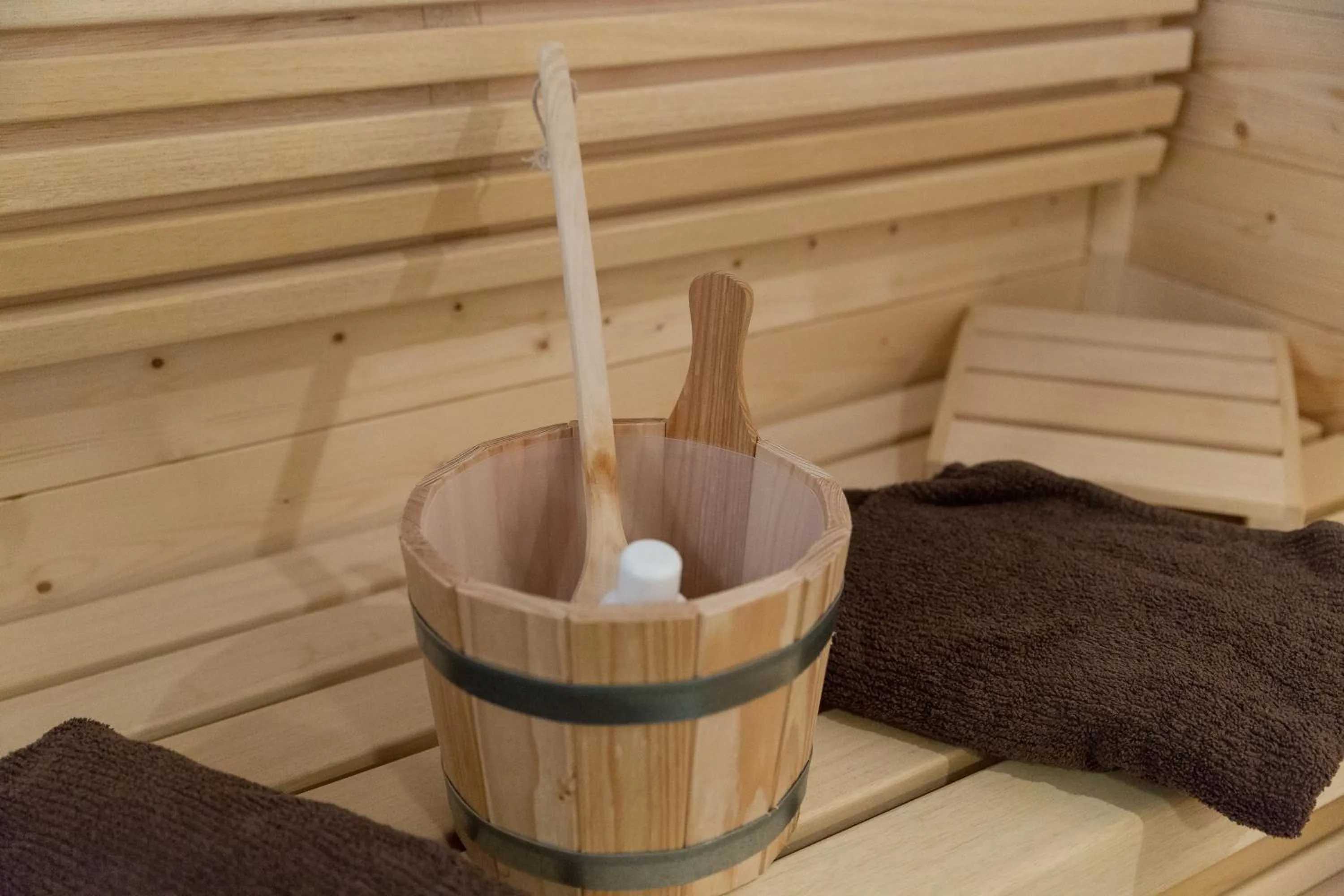 Sauna in Hotel Bergland