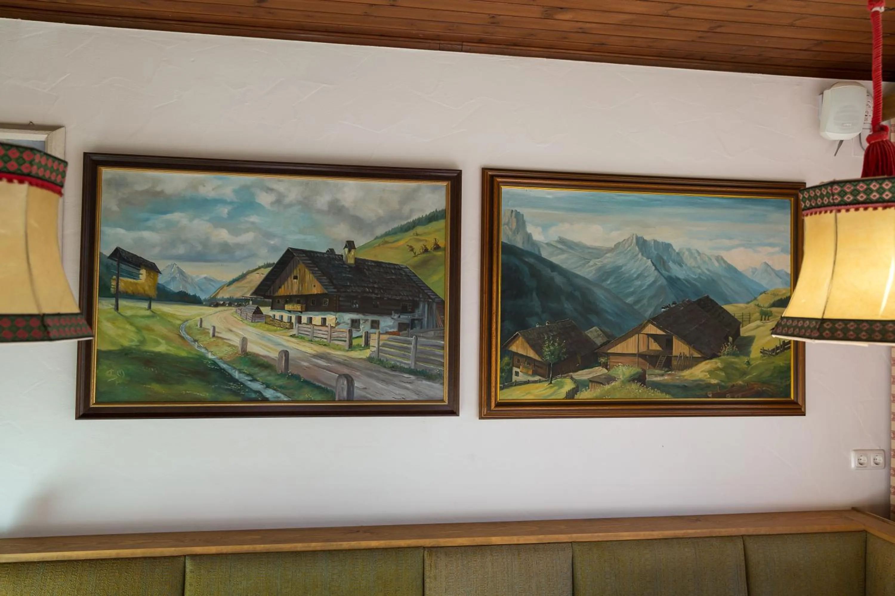 Decorative detail in Hotel Bergland