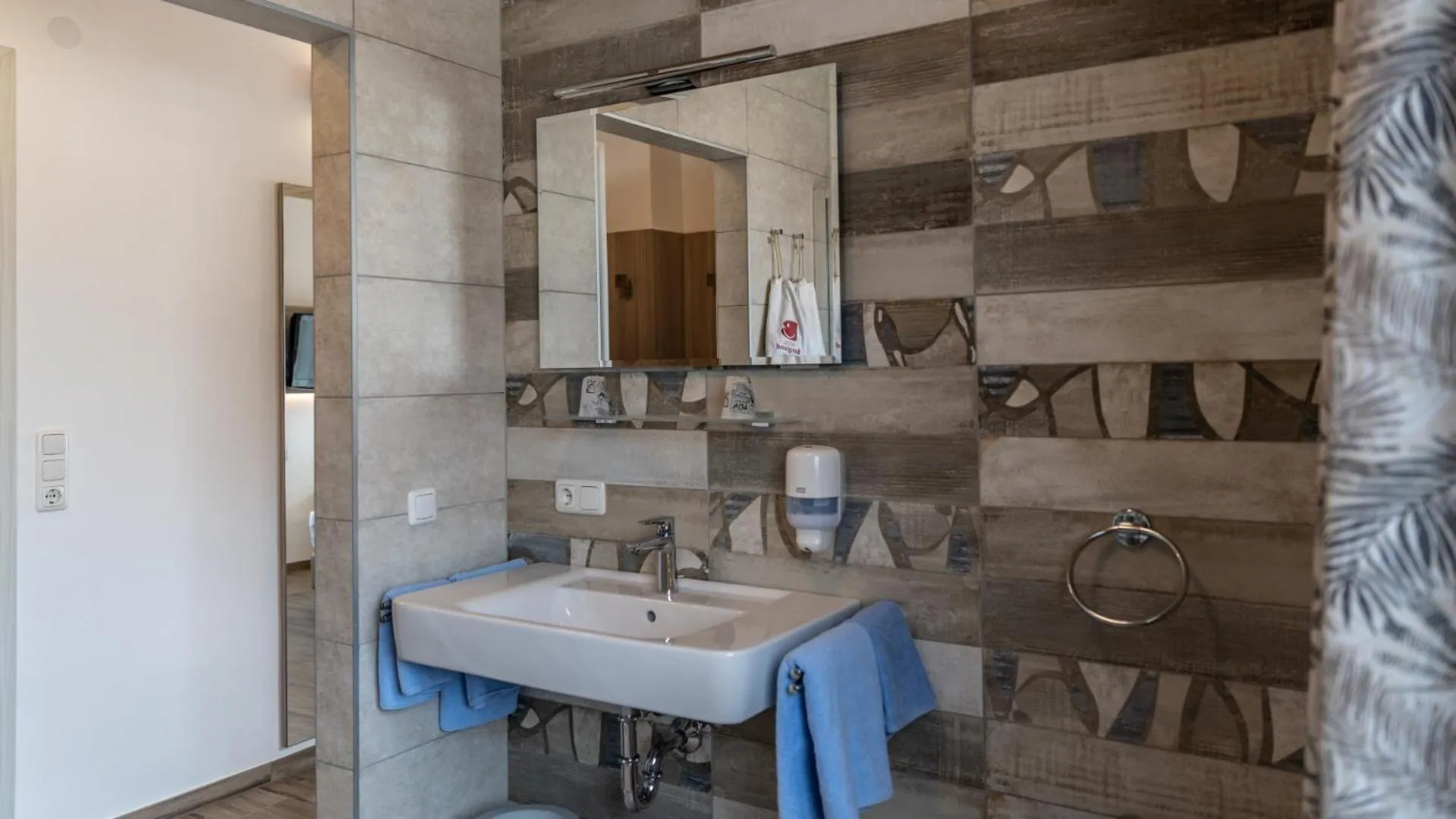 Bathroom in Hotel Bergland