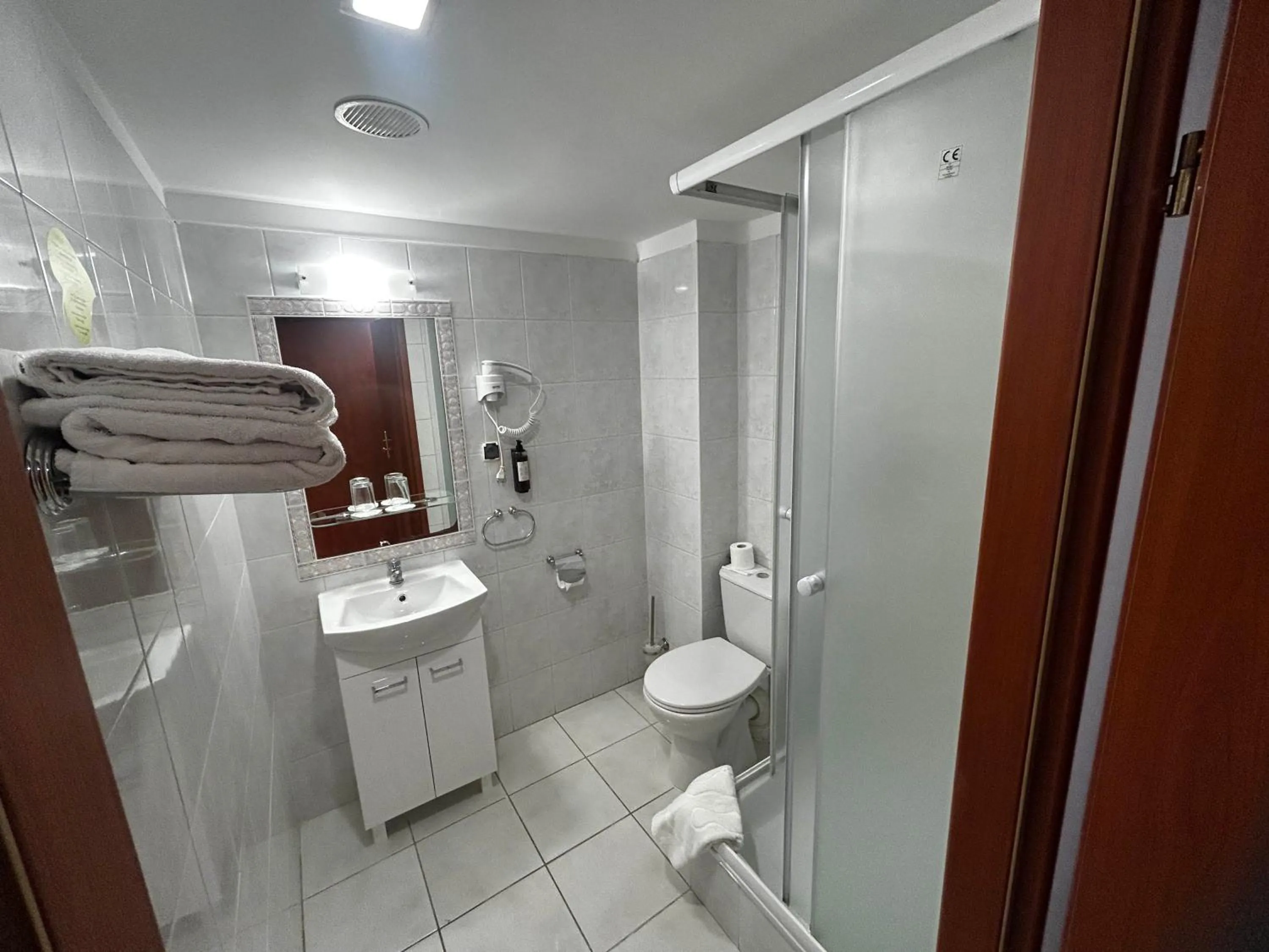 Shower in Hotel Pietrak