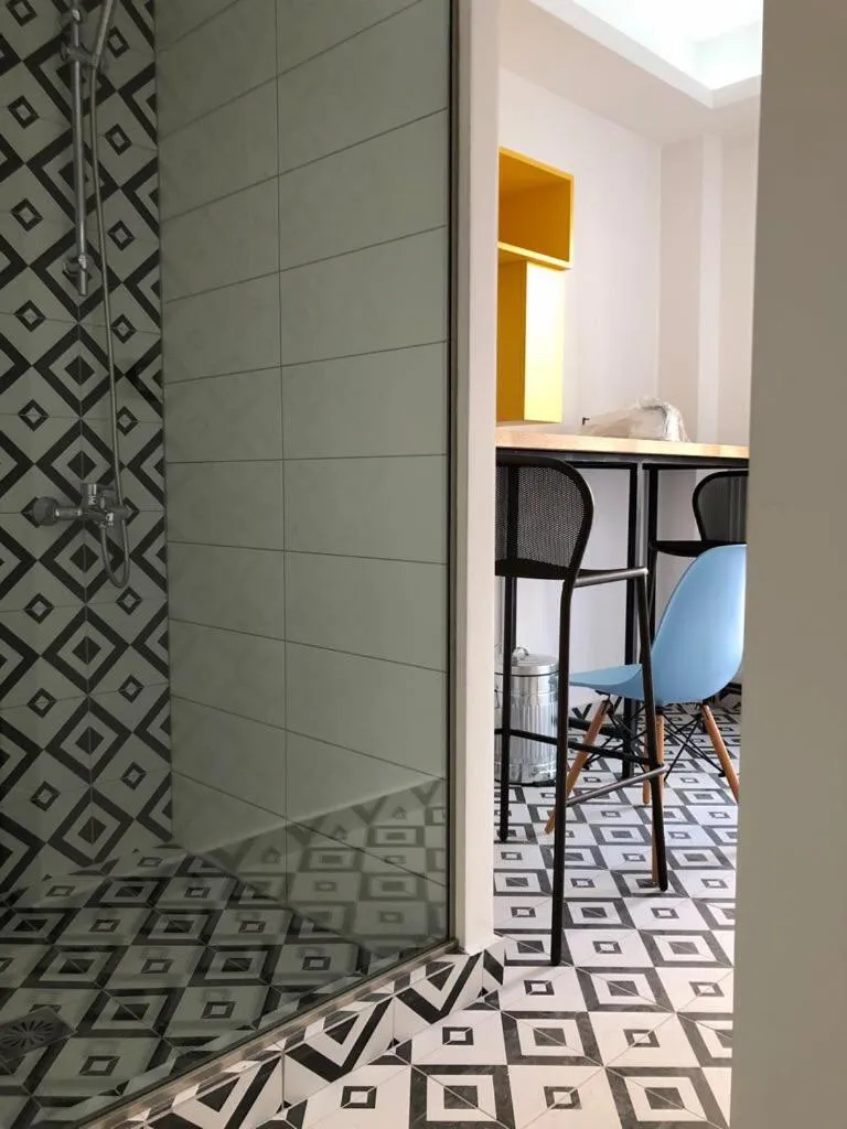 Bathroom in White Bottle Superior Apartments