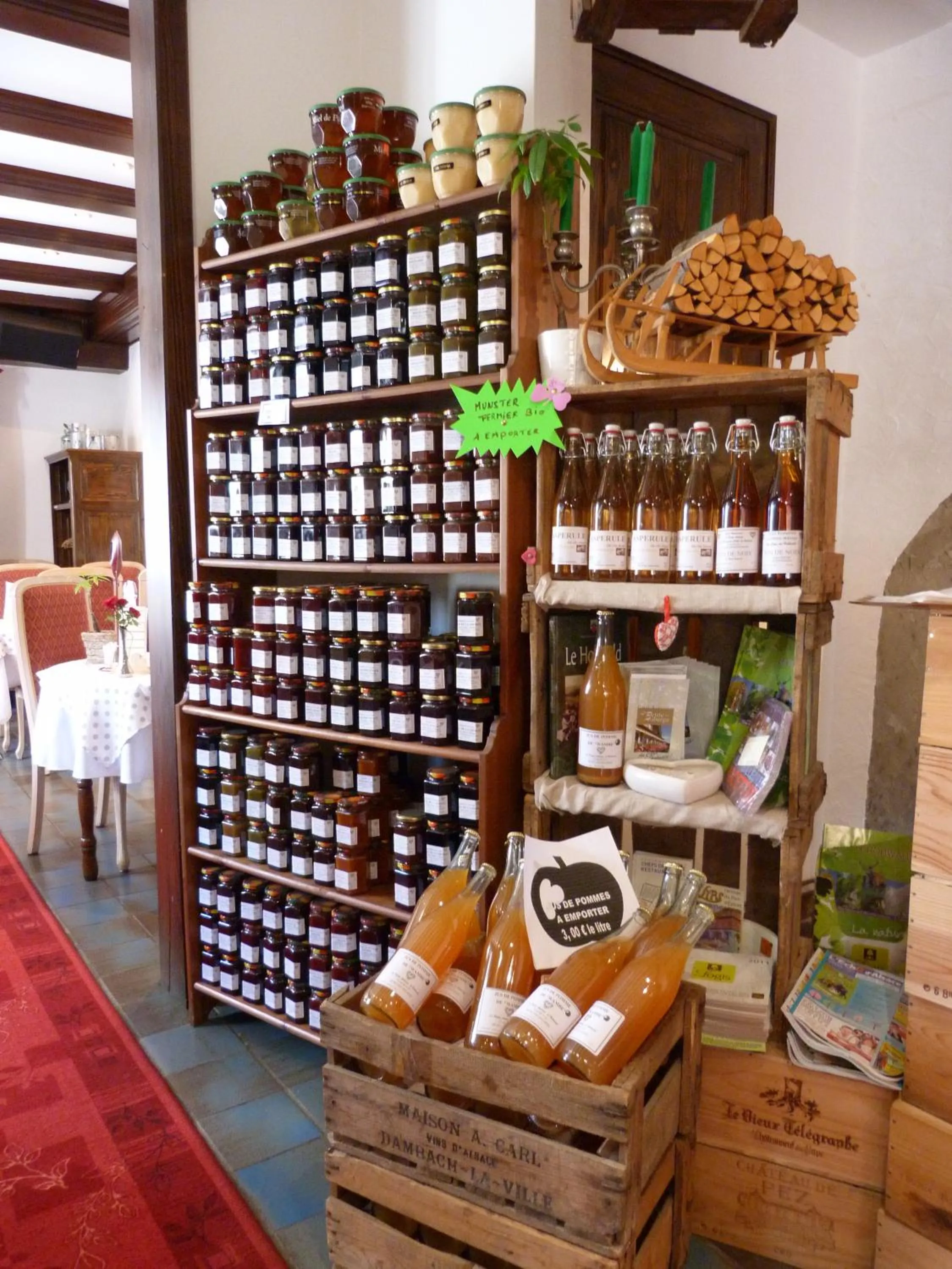 On-site shops in Logis Hôtel Restaurant La Petite Auberge Alsace