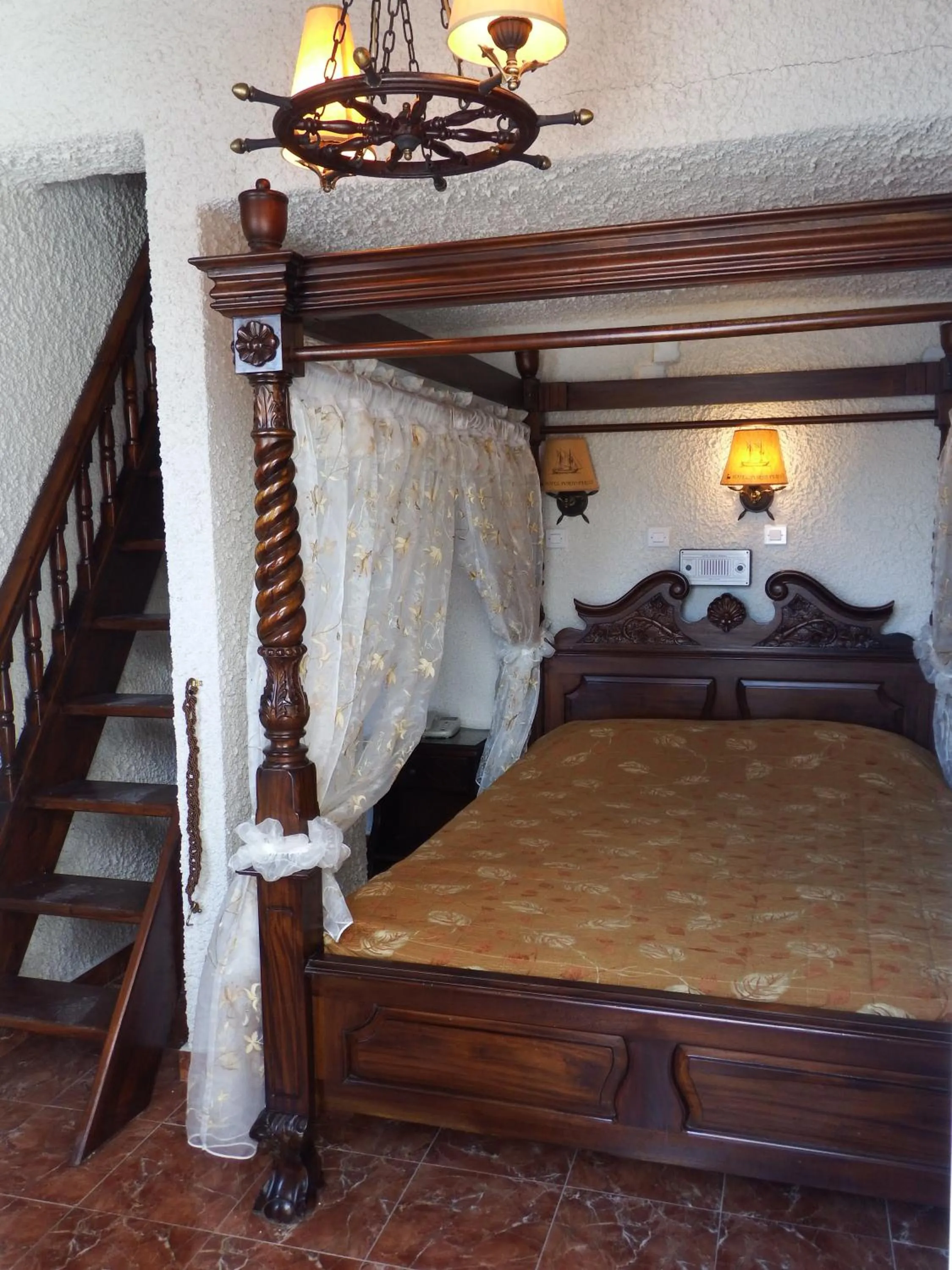 Bed in Hotel Porto Perissa