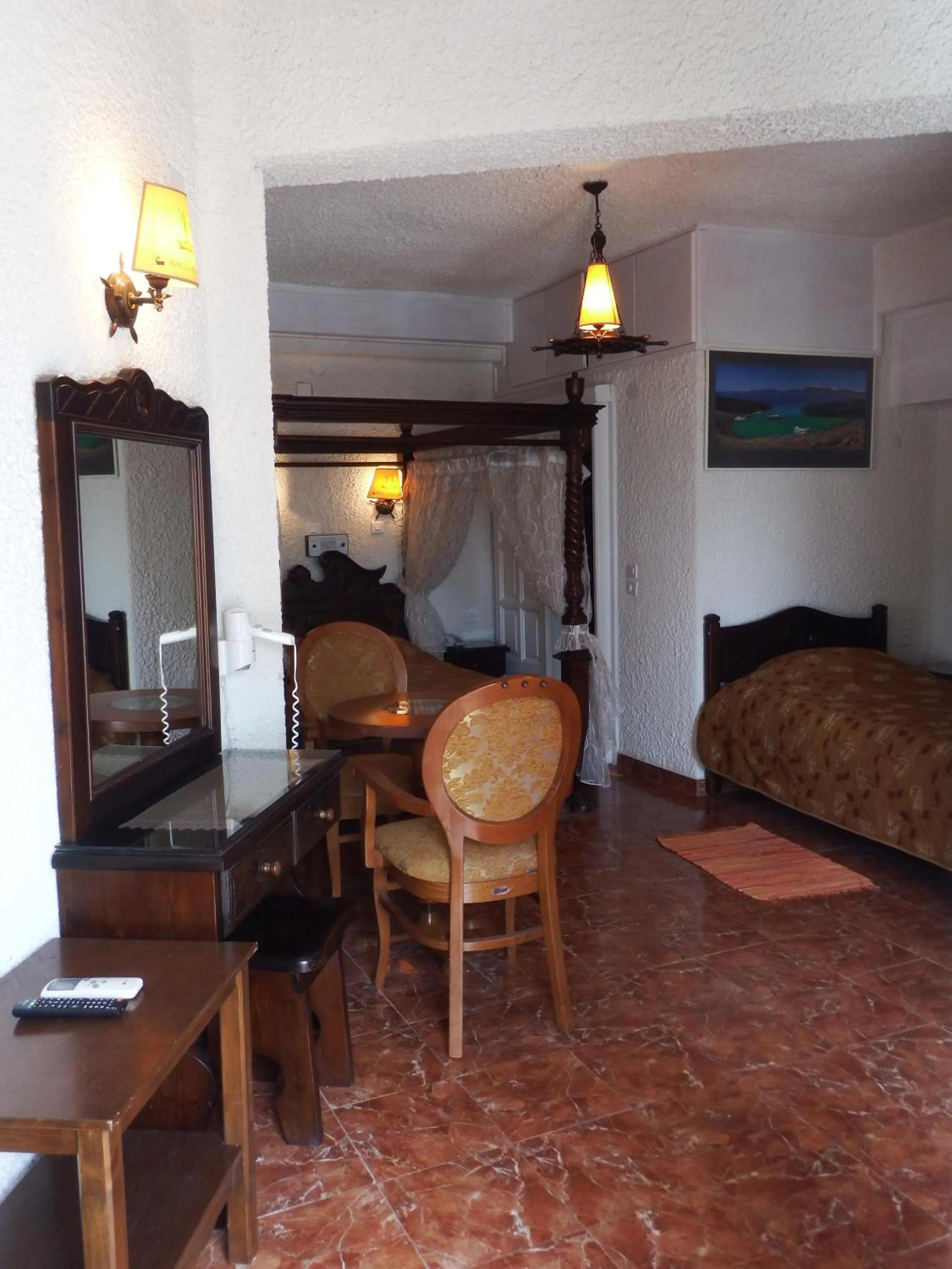 Seating area in Hotel Porto Perissa
