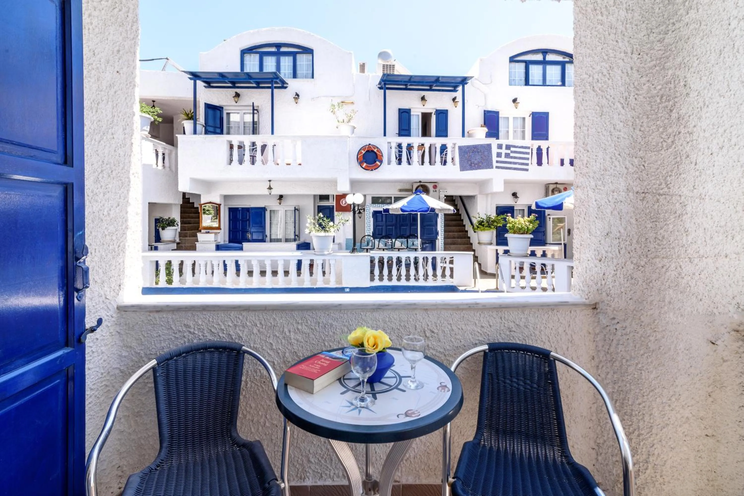 Balcony/Terrace in Hotel Porto Perissa