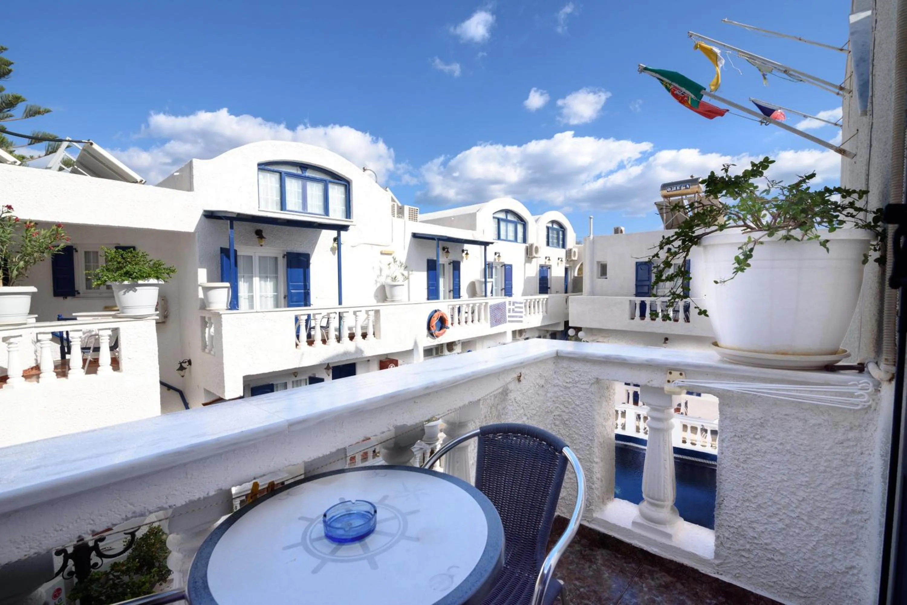 Balcony/Terrace in Hotel Porto Perissa