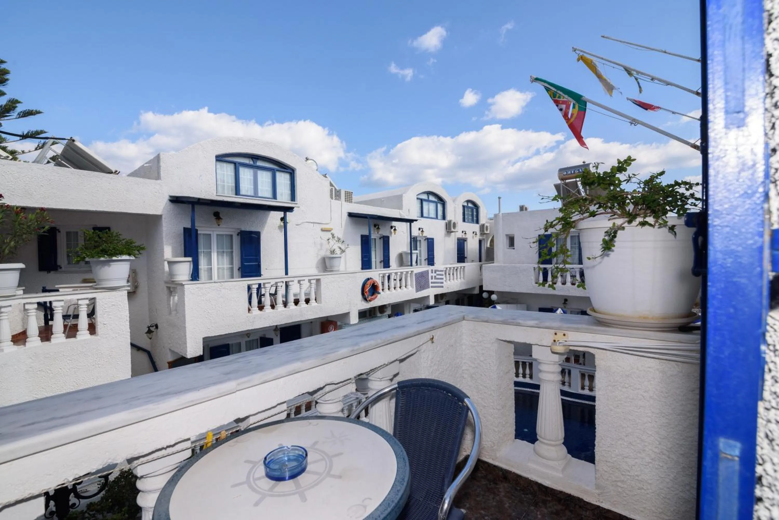Balcony/Terrace in Hotel Porto Perissa