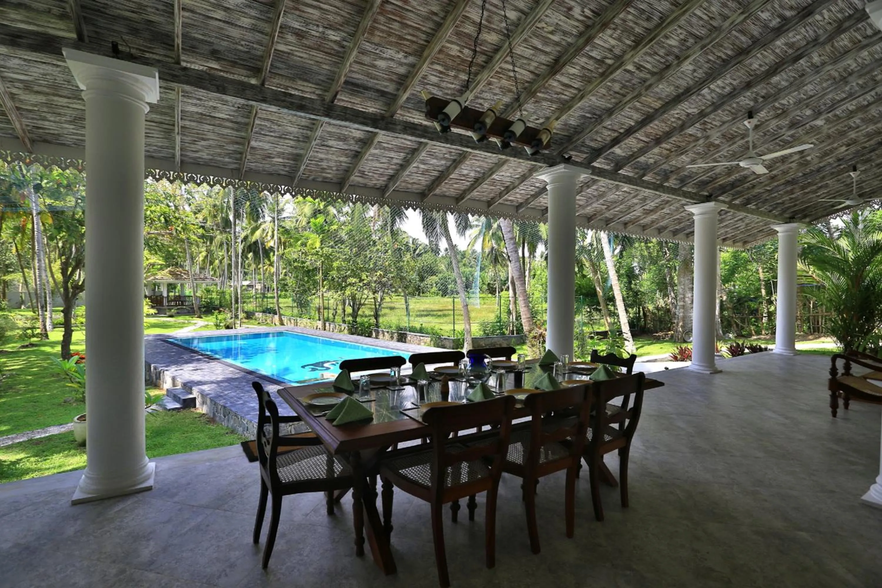 Patio in Amara Villa
