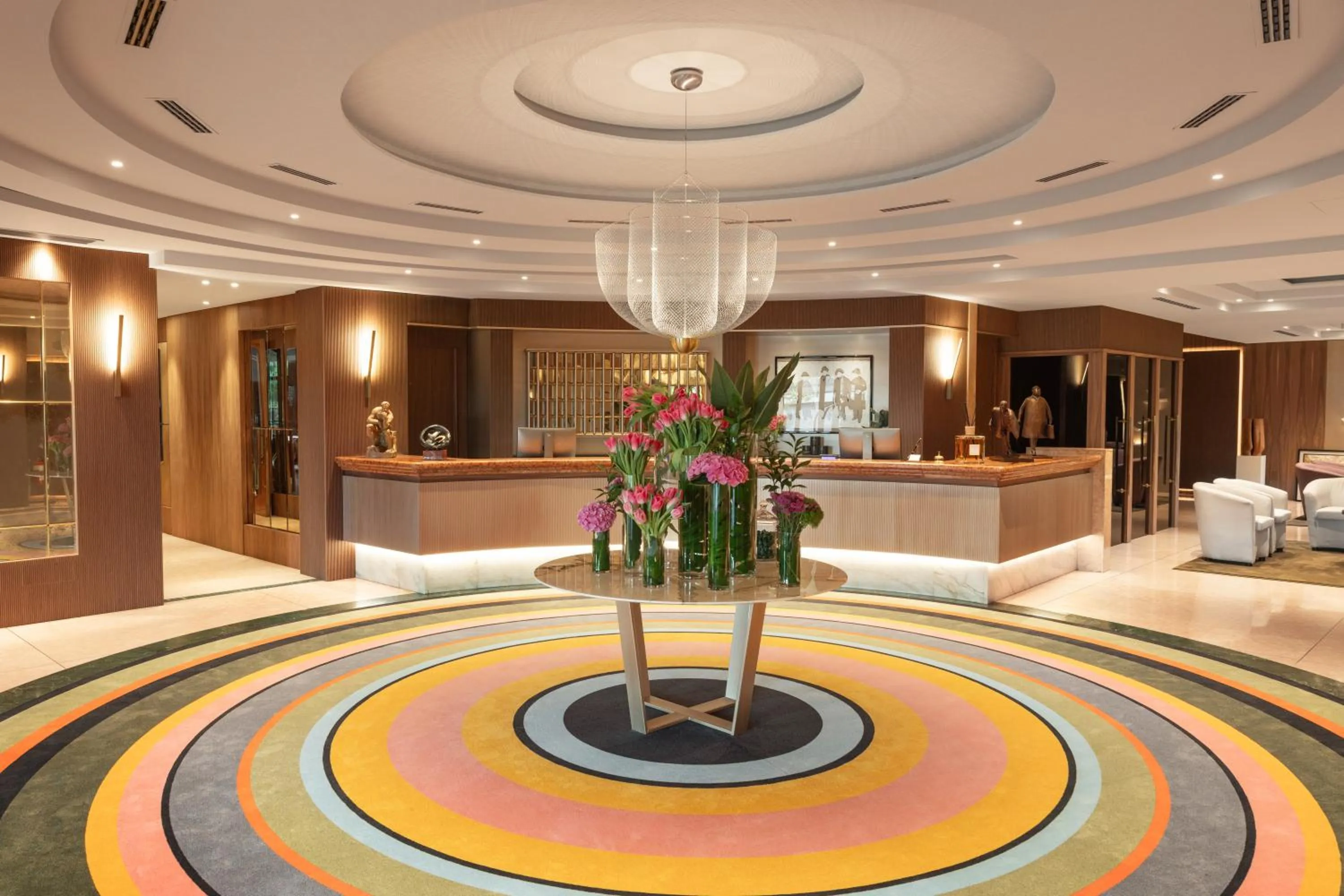 Lobby or reception in Hotel Leonardo da Vinci
