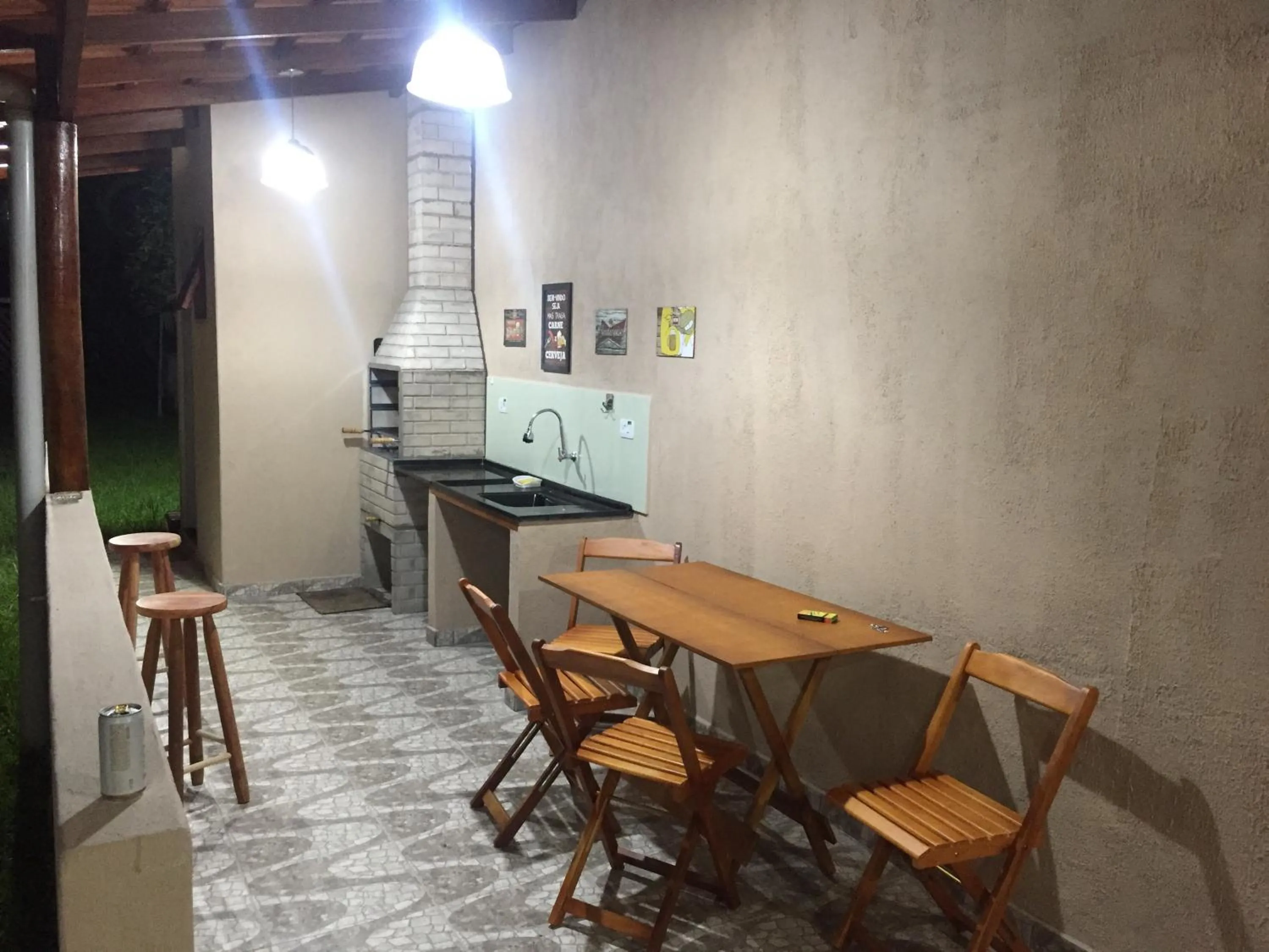 Casa em frente à praia Boracéia