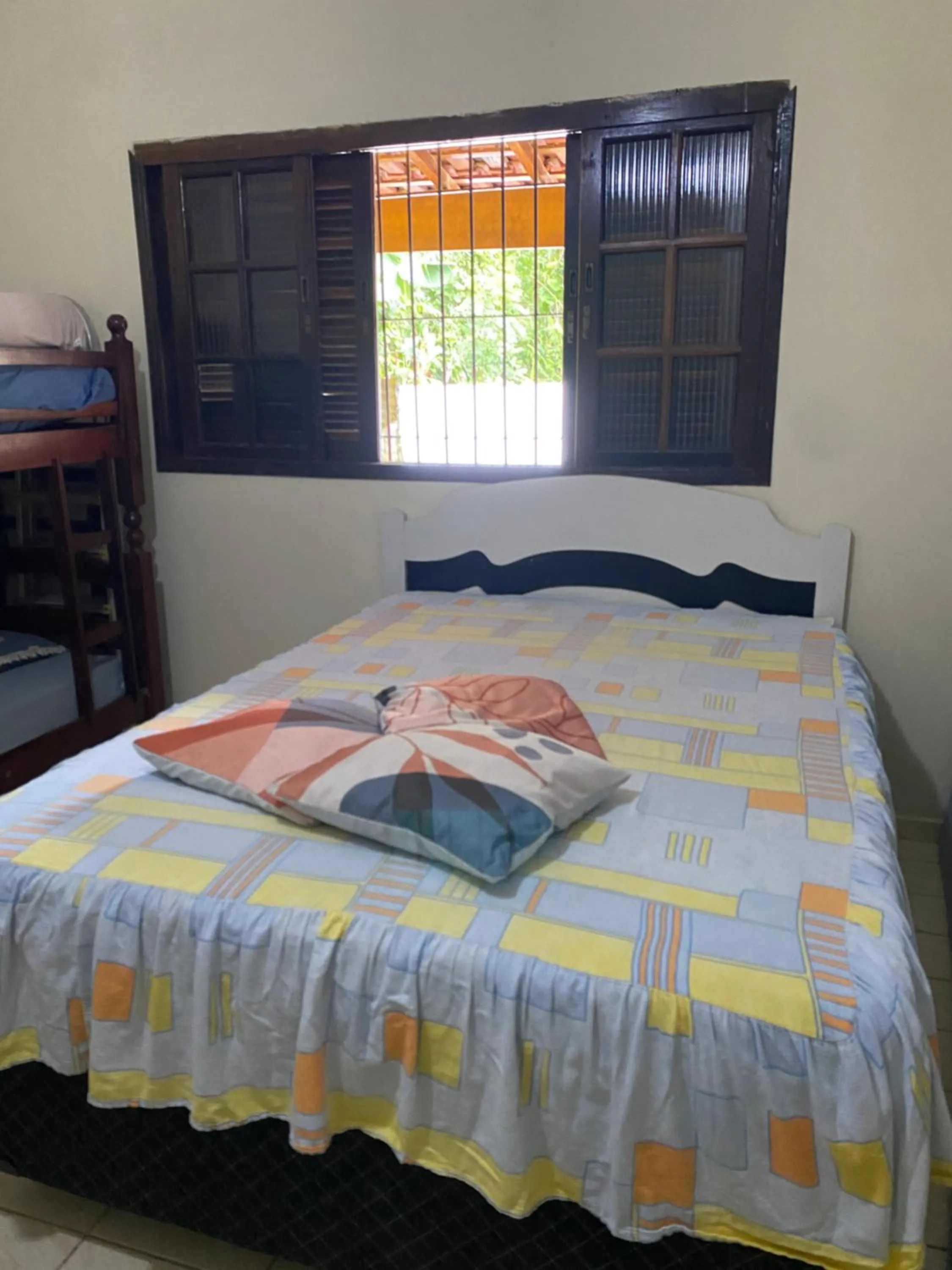 Bed in Casa em frente à praia Boracéia