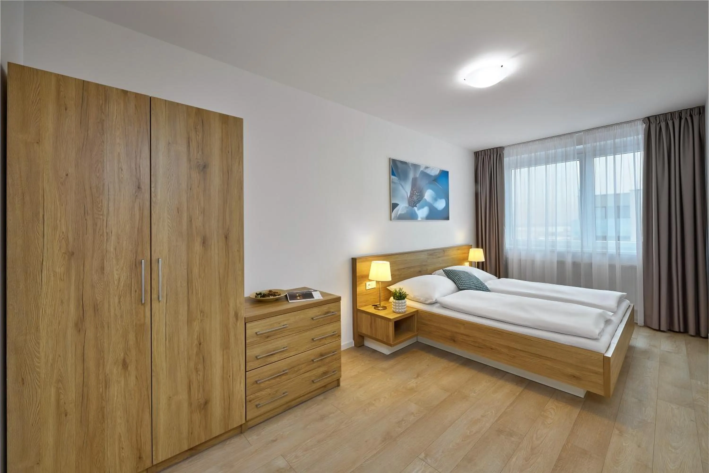 Bed in CityWest Apartments