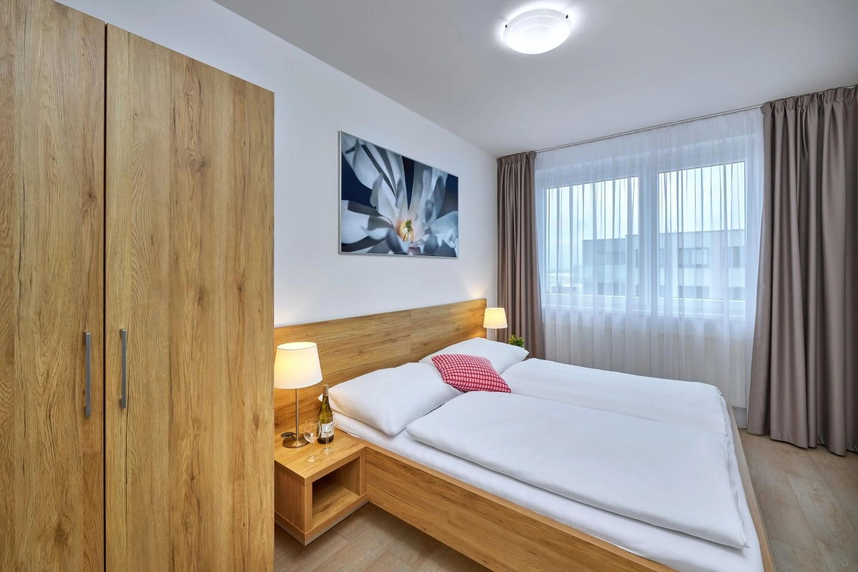 Bed in CityWest Apartments